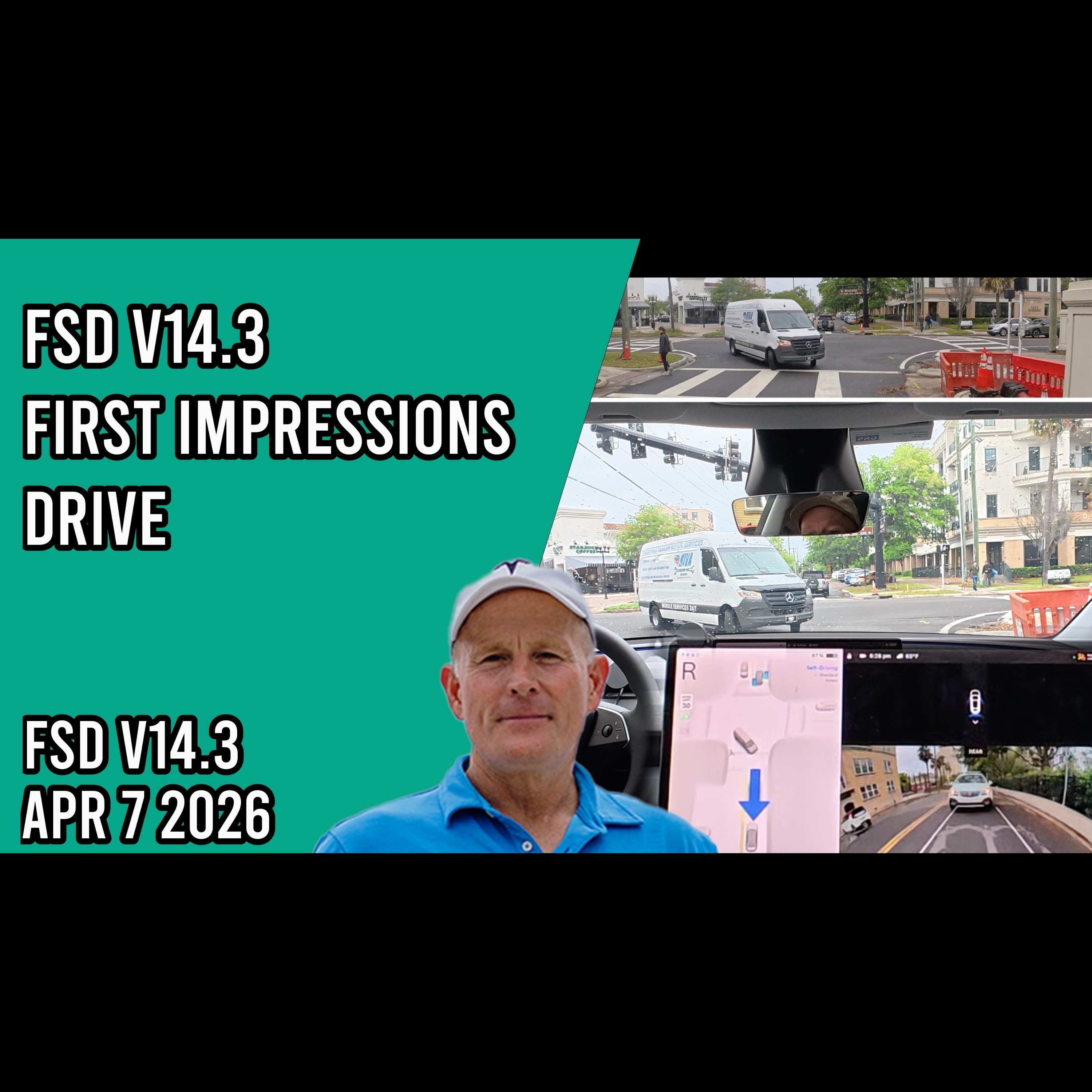 FSD V14.3 - First Impressions Drive