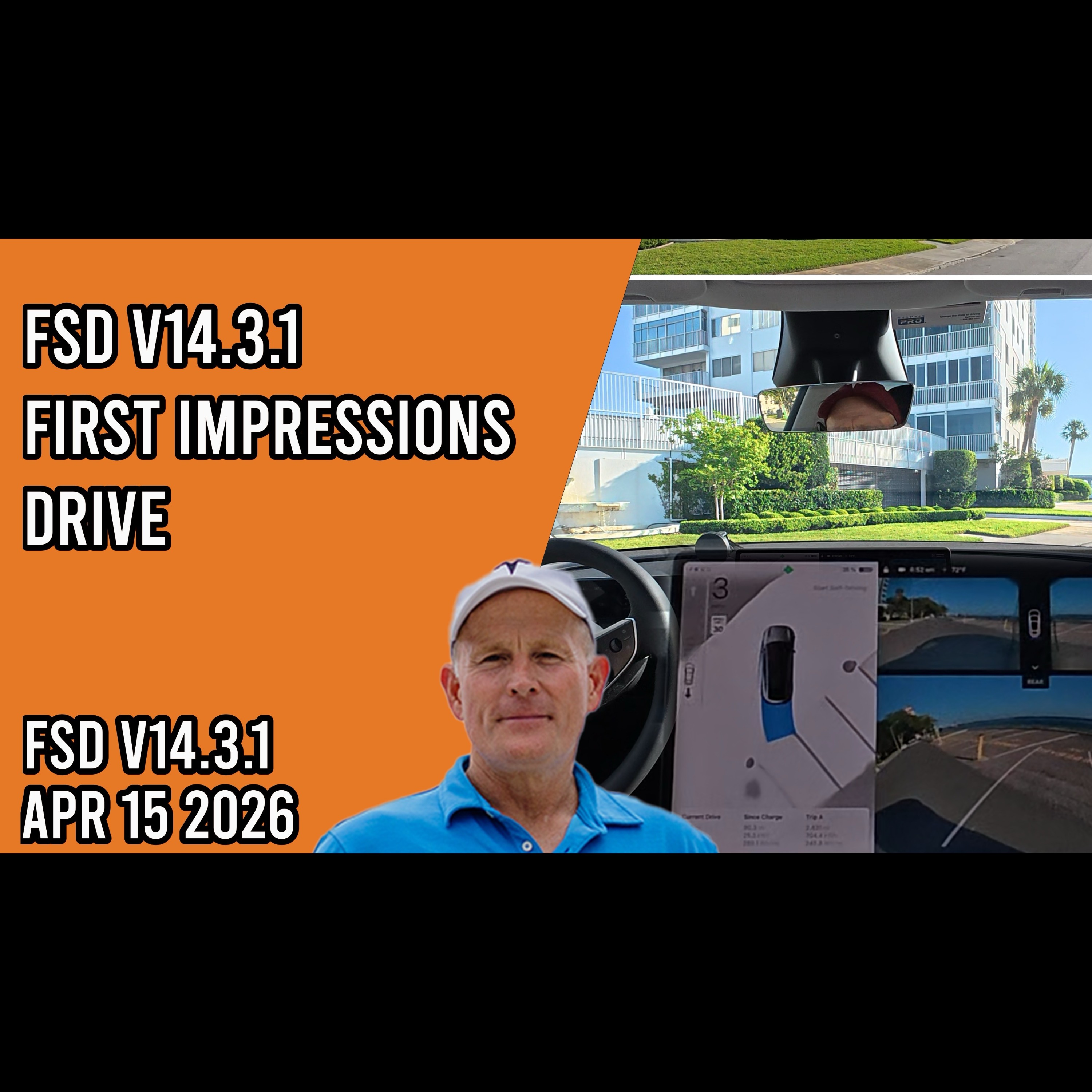 FSD v14.3.1 - Modey Y - First Impressions drive