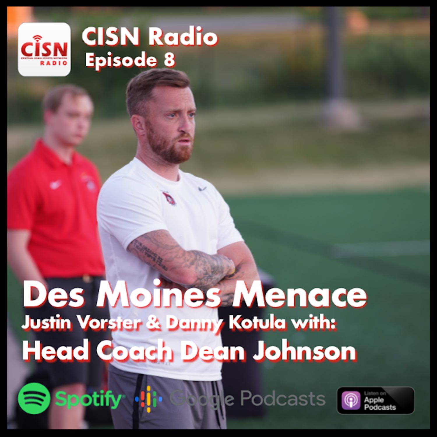Menace Head Coach Dean Johnson talks with Justin Vorster & Danny Kotula
