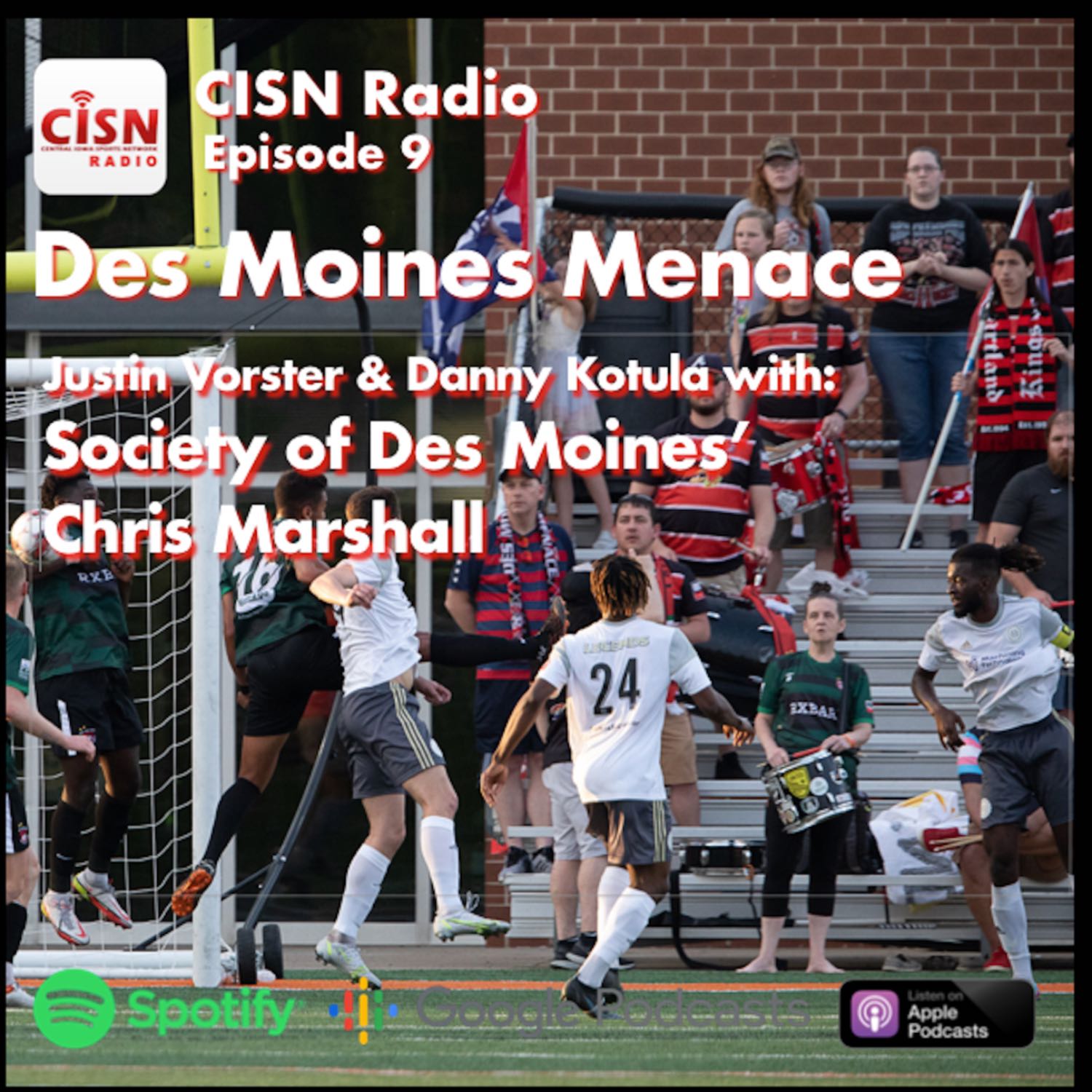 Des Moines Menace Playoff Picture with the Des Moines Society Fan Club's Chris Marshall
