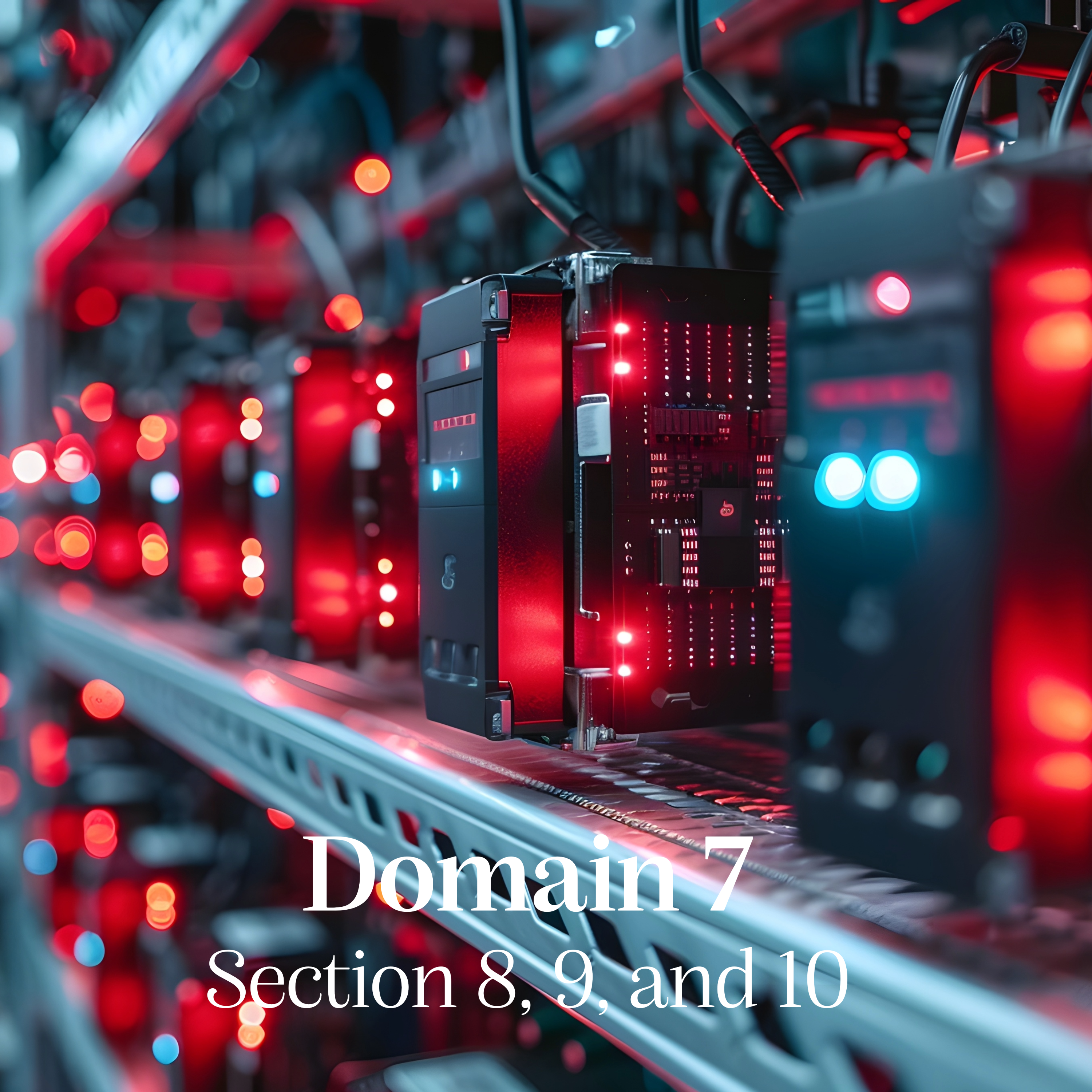 CISSP Domain7 Section 8, 9 and 10 episode artwork