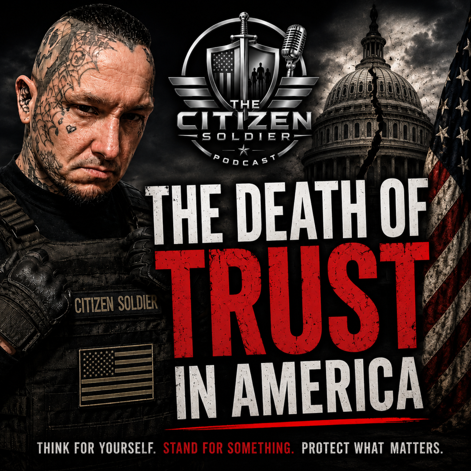 The Death of Trust in America episode artwork