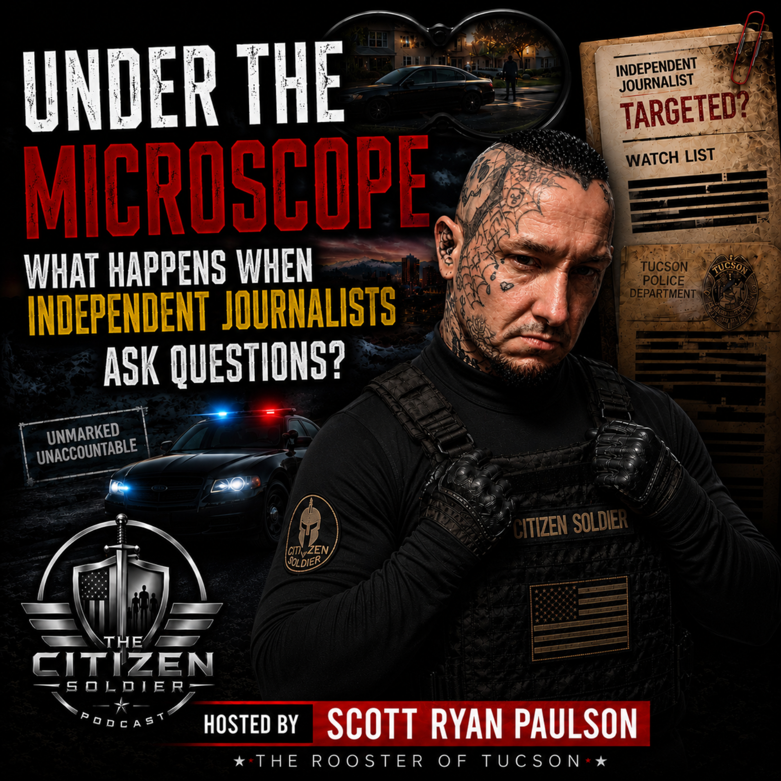 UNDER THE MICROSCOPE: WHAT HAPPENS WHEN INDEPENDENT JOURNALISTS ASK QUESTIONS? episode artwork