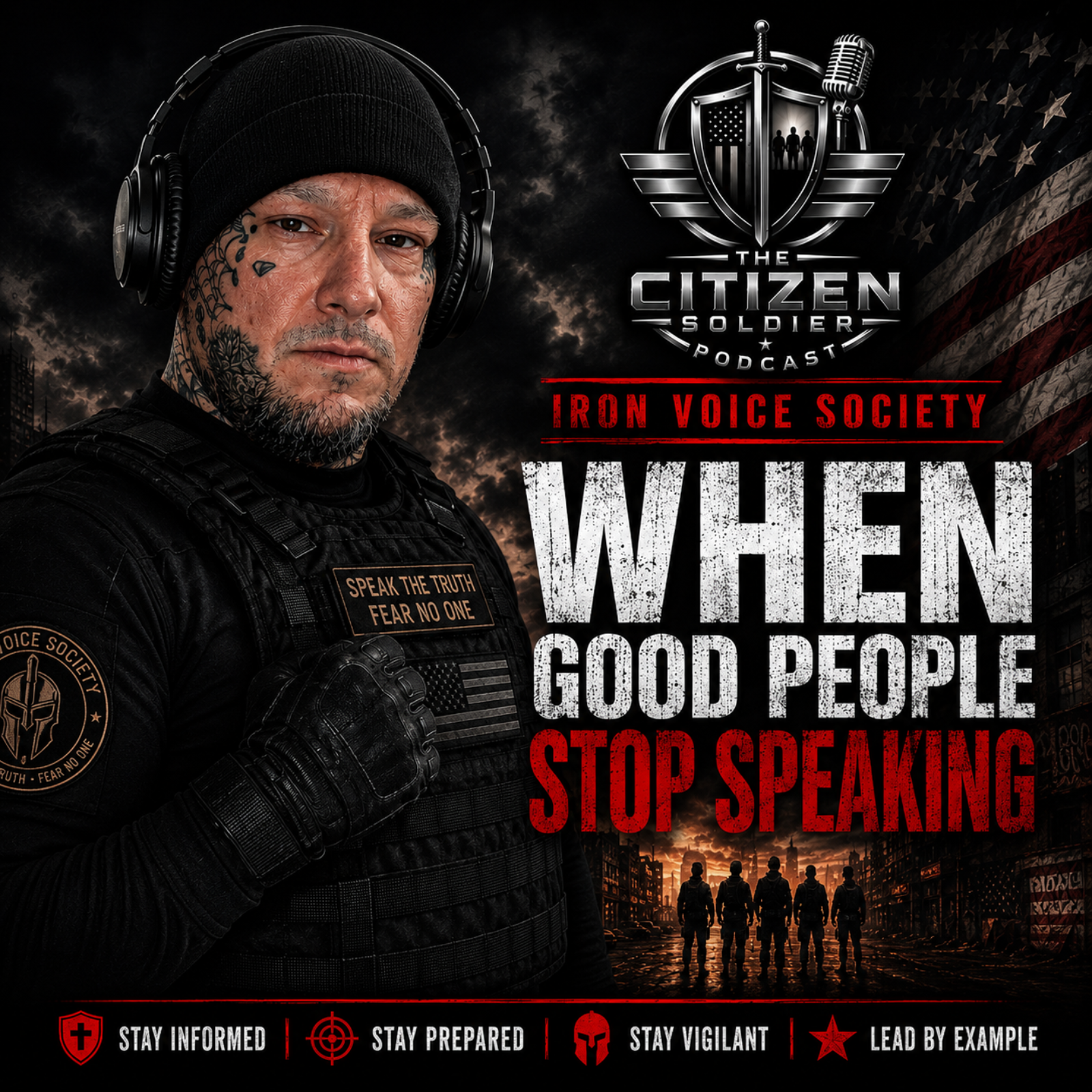 Iron Voice Society | Episode: When Good People Stop Speaking episode artwork