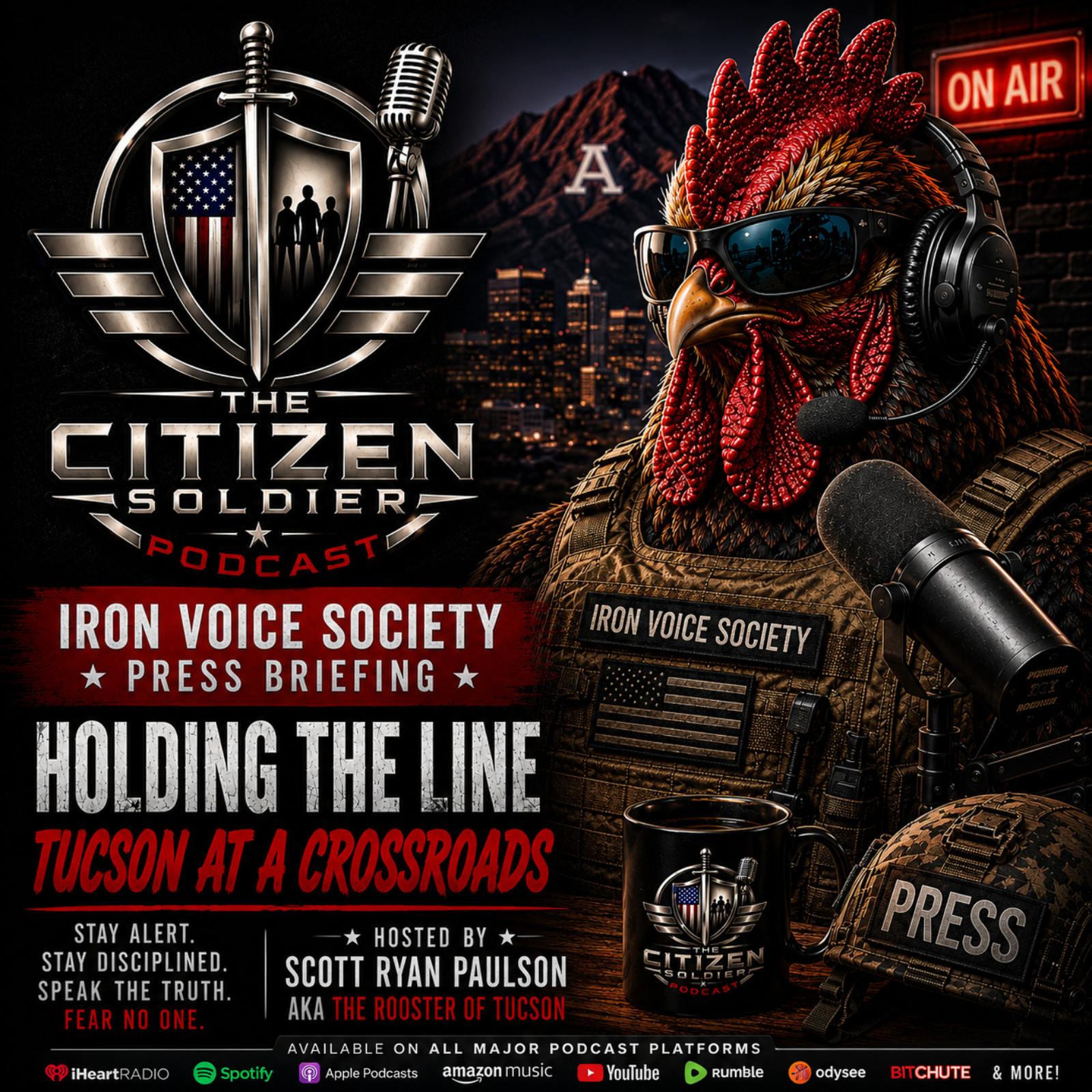 Holding the Line: Tucson at a Crossroads | Iron Voice Society Press Briefing episode artwork