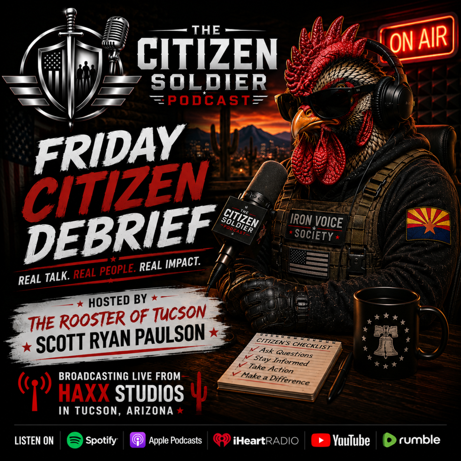 The Citizen Debrief #1 episode artwork