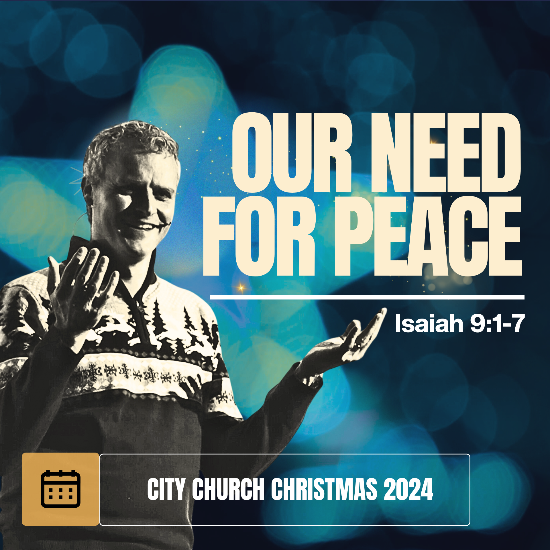 Christmas Carol Service 2024 - Isaiah 9:1-7 - Our Need for Peace episode artwork