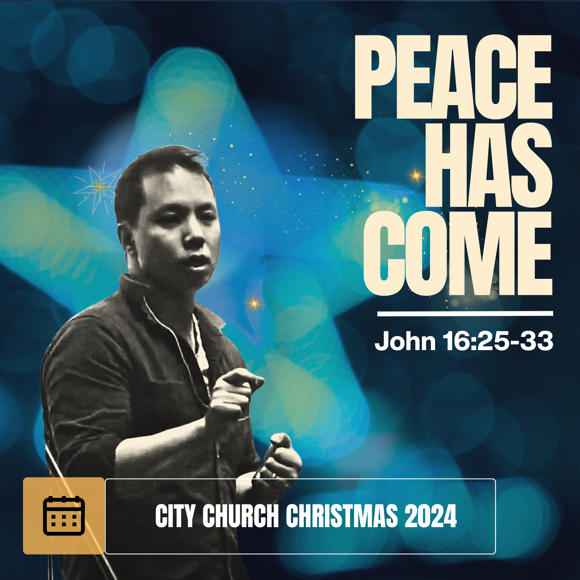 29th December 2024 - John 16:33 - Peace Has Come episode artwork