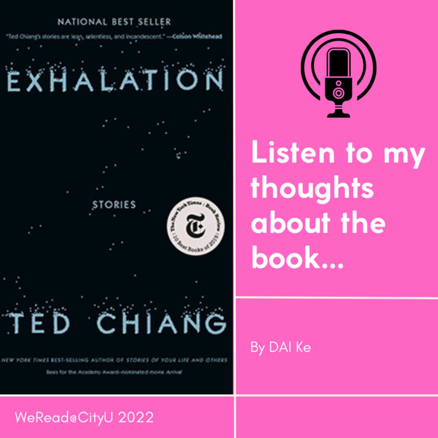WeRead@CityU 2022: Book-A-Minute Podcast