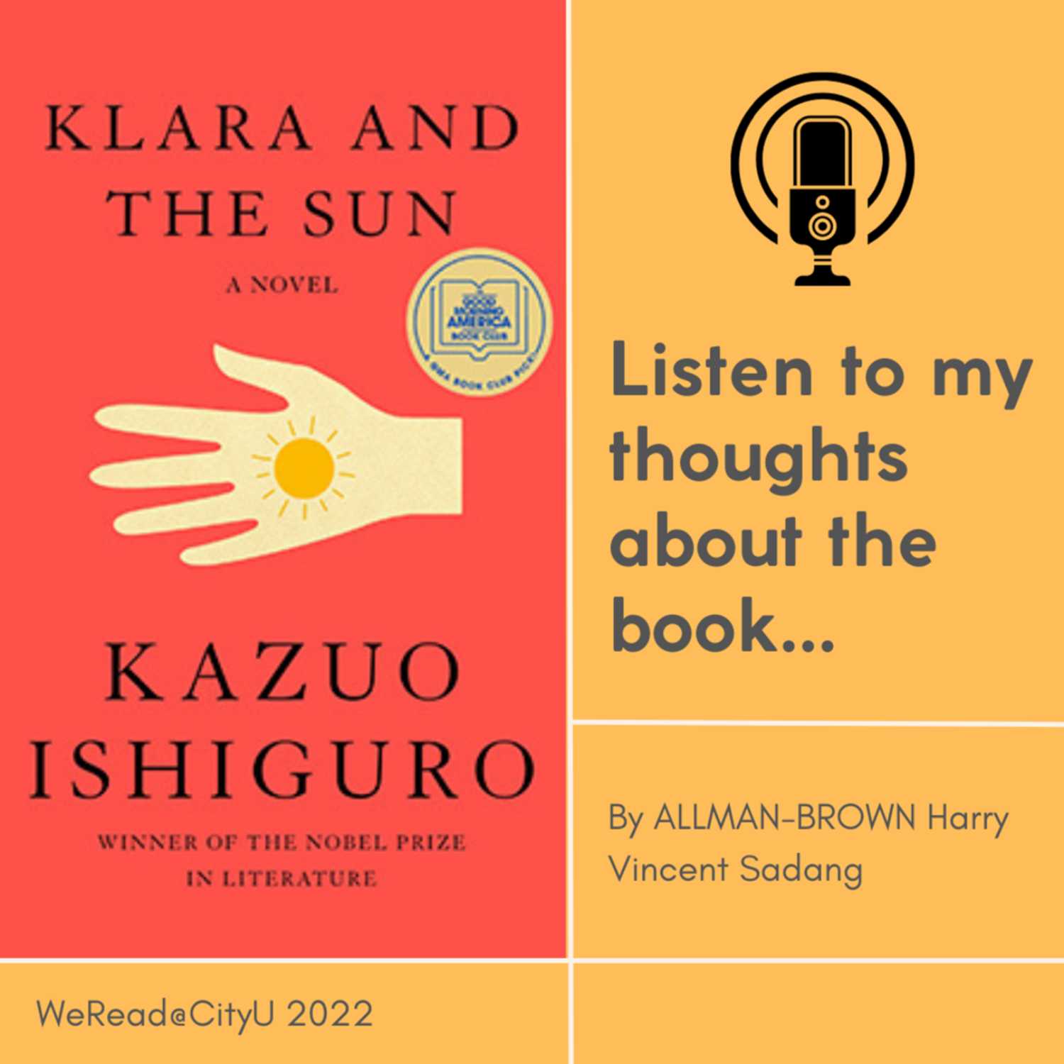 WeRead@CityU 2022: Book-A-Minute Podcast