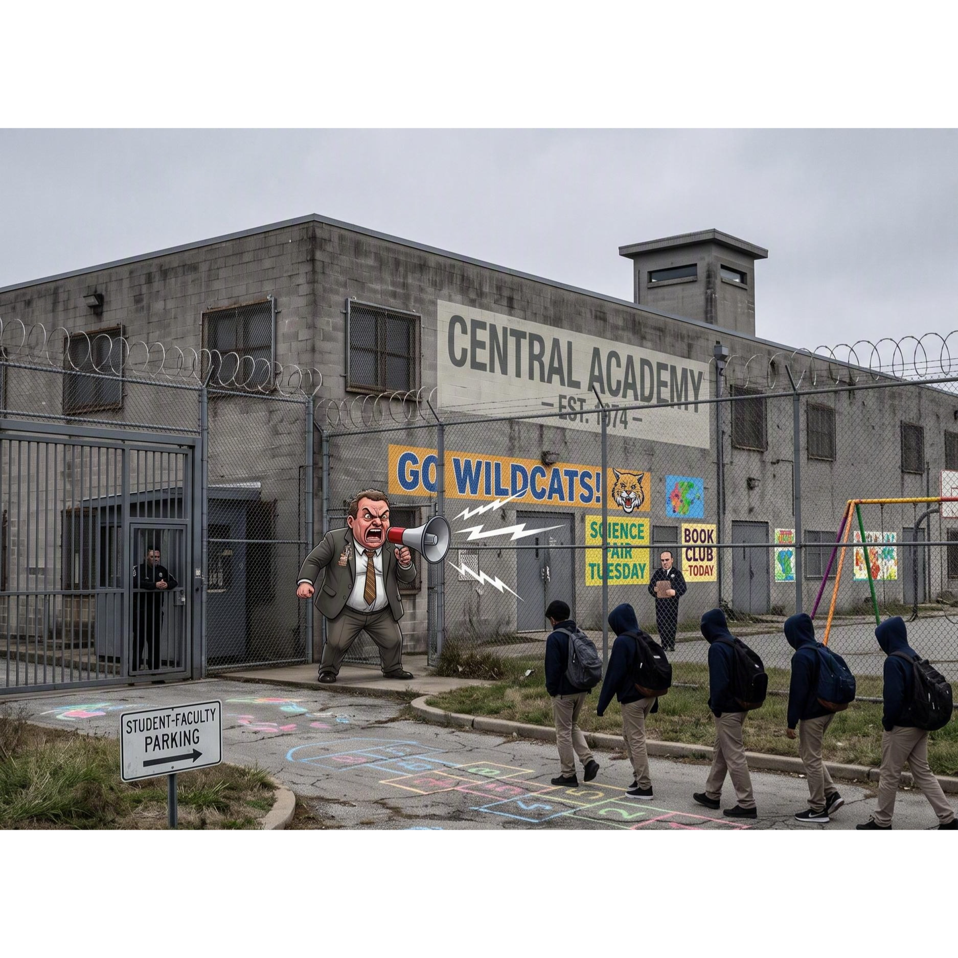 Prison on Training Wheels: From The School House to The Jailhouse