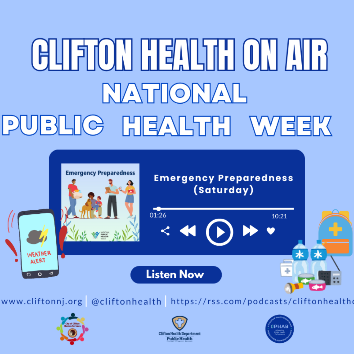 NPHW Episode 06-Emergency Preparedness (Saturday)  episode artwork