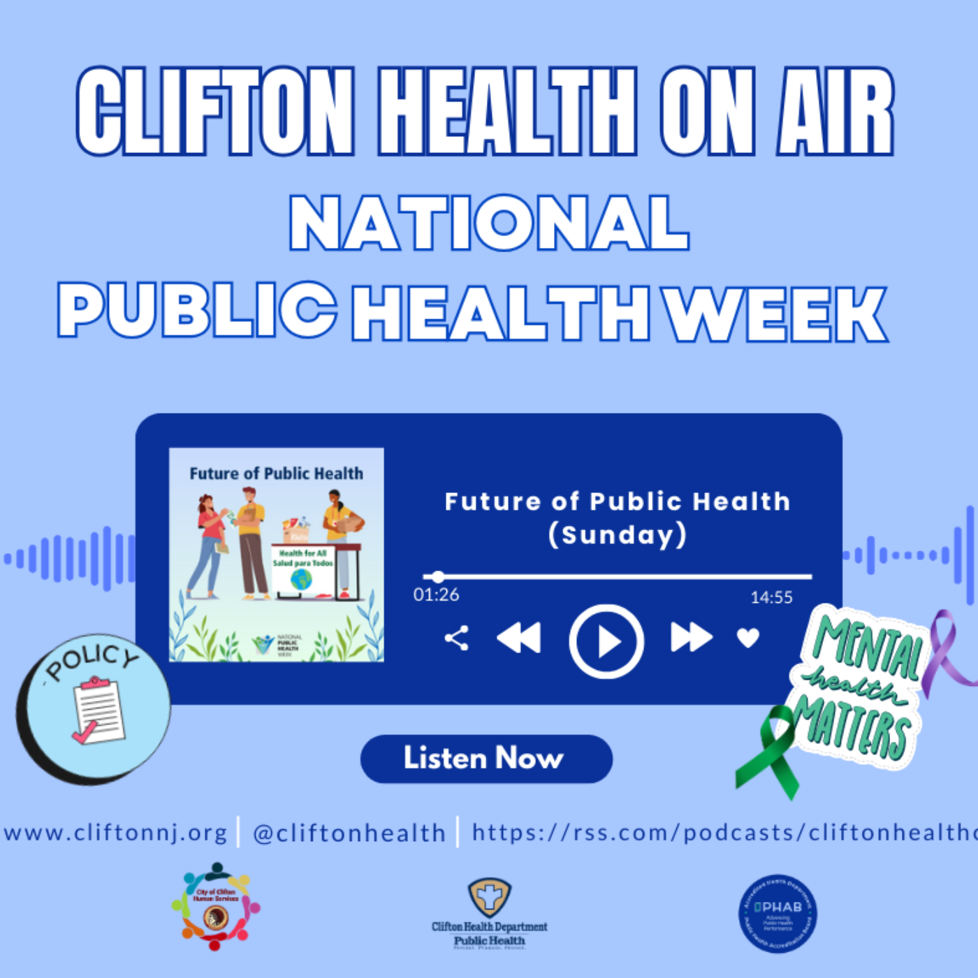 NPHW Episode 07-Future of Public Health (Sunday)  episode artwork