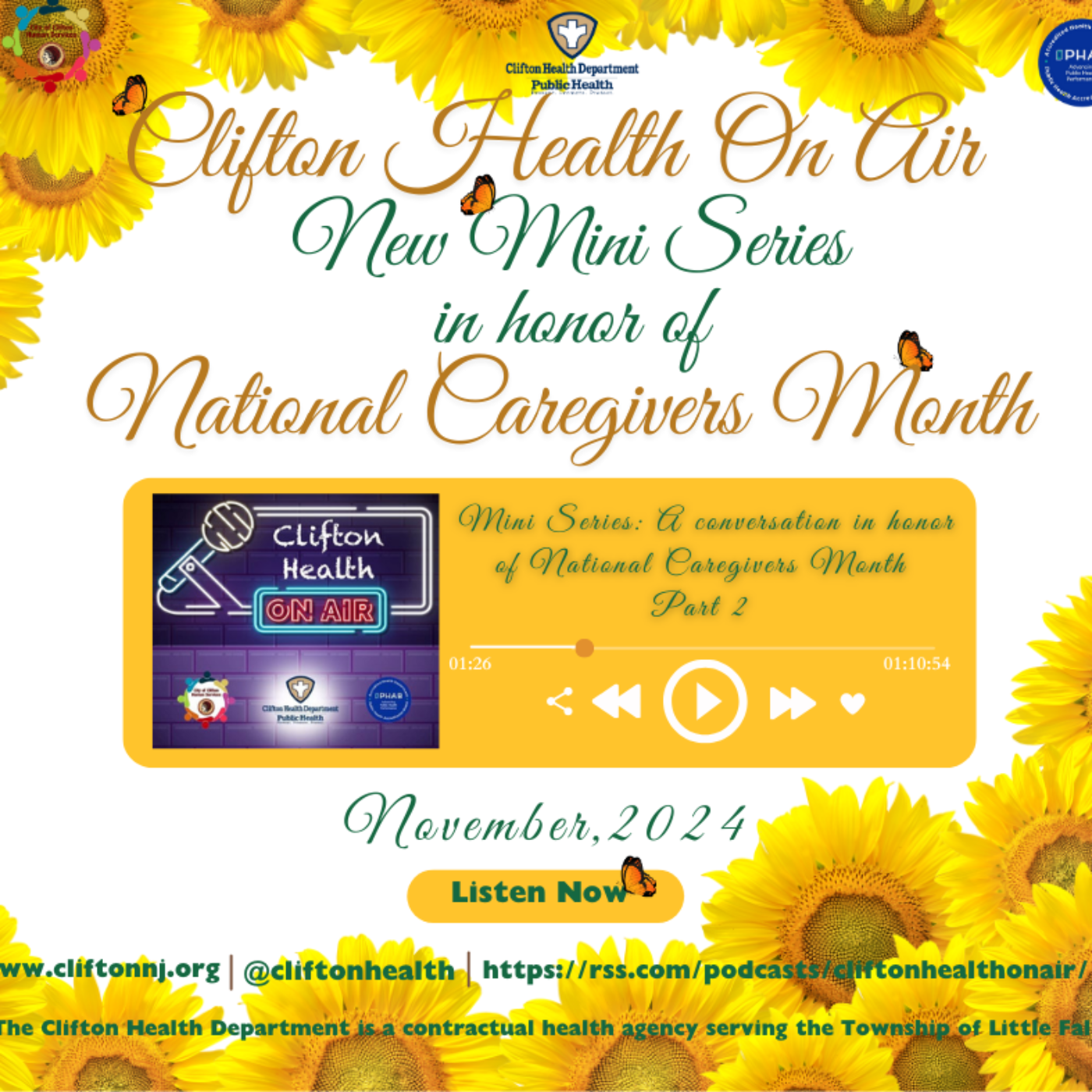 Mini Series- A Conversation In Honor of National Caregivers Month Part 2 episode artwork
