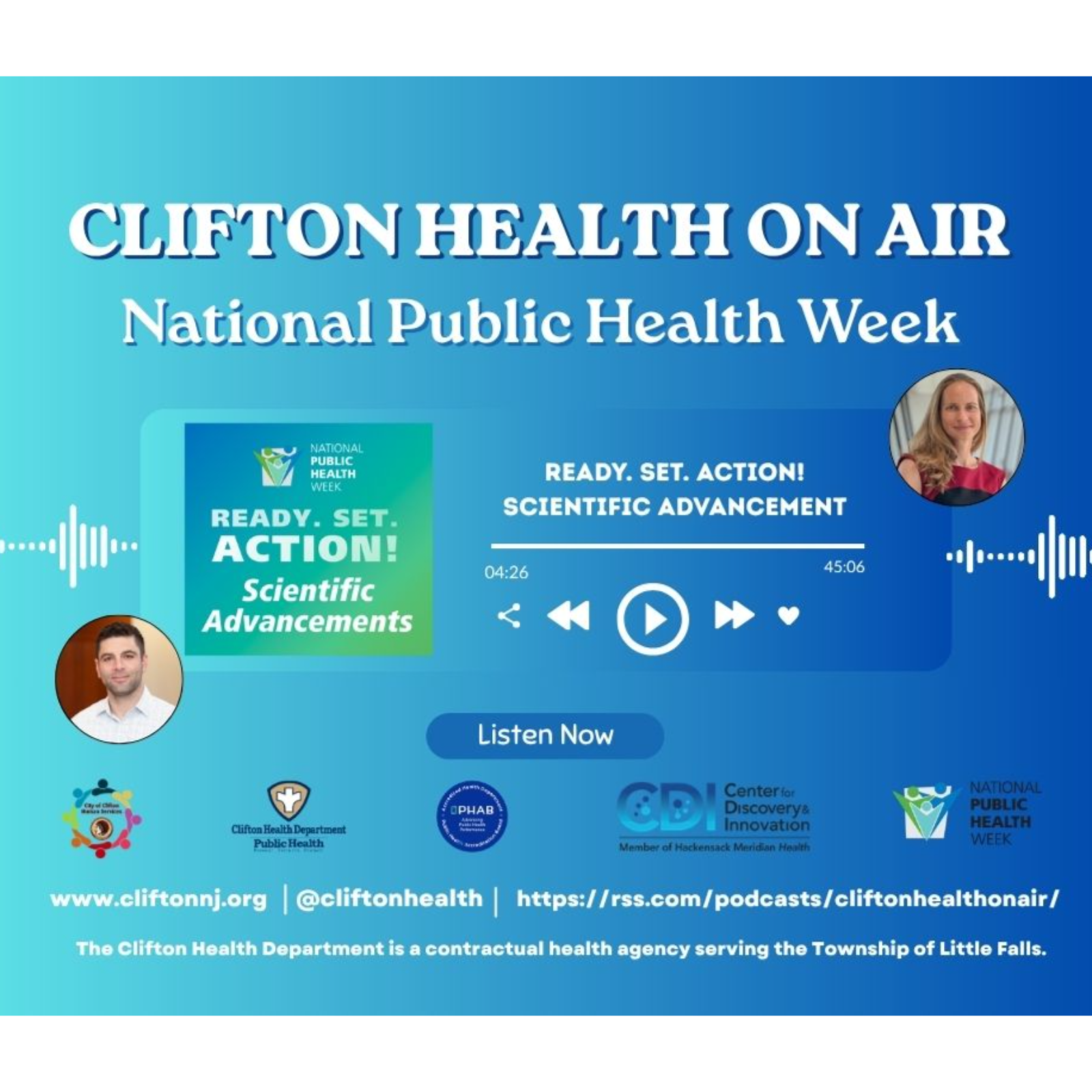 National Public Health Week 2026 - Ready. Set. ACTION! Scientific Advancement     episode artwork