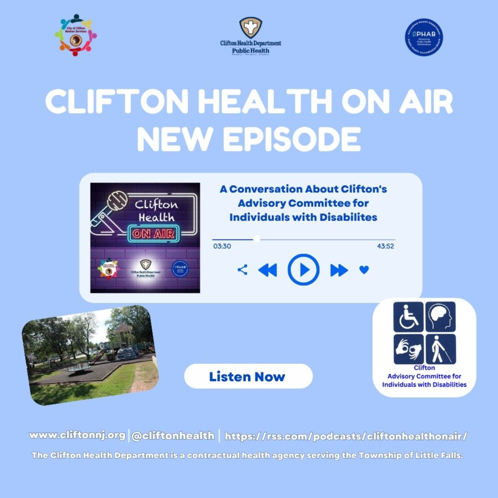 Episode 307 - Clifton Advisory Committee for Individuals with Disabilities and Special Needs episode artwork