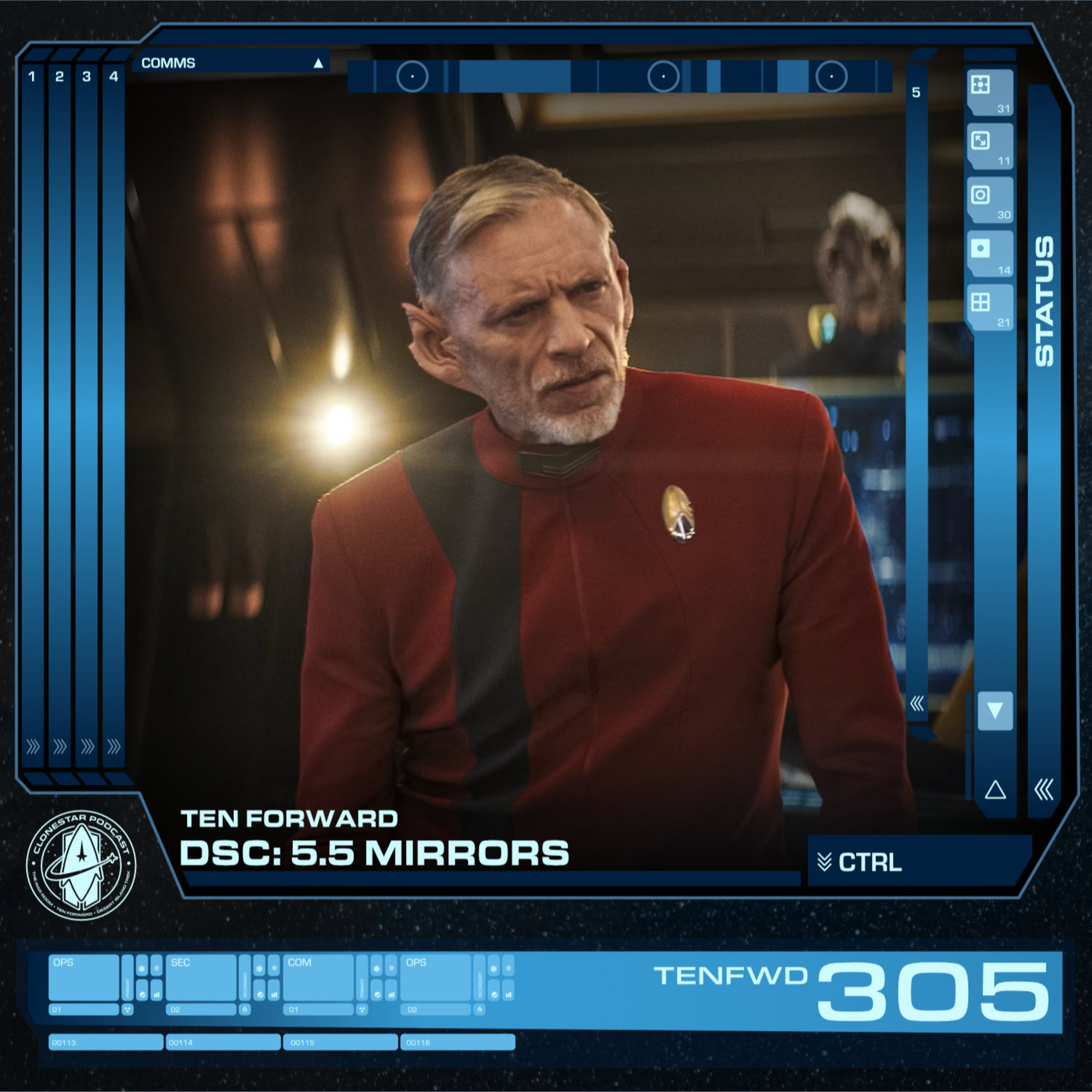 Ten Forward - S3 EP5 - Discovery: 5.5 "Mirrors" episode artwork