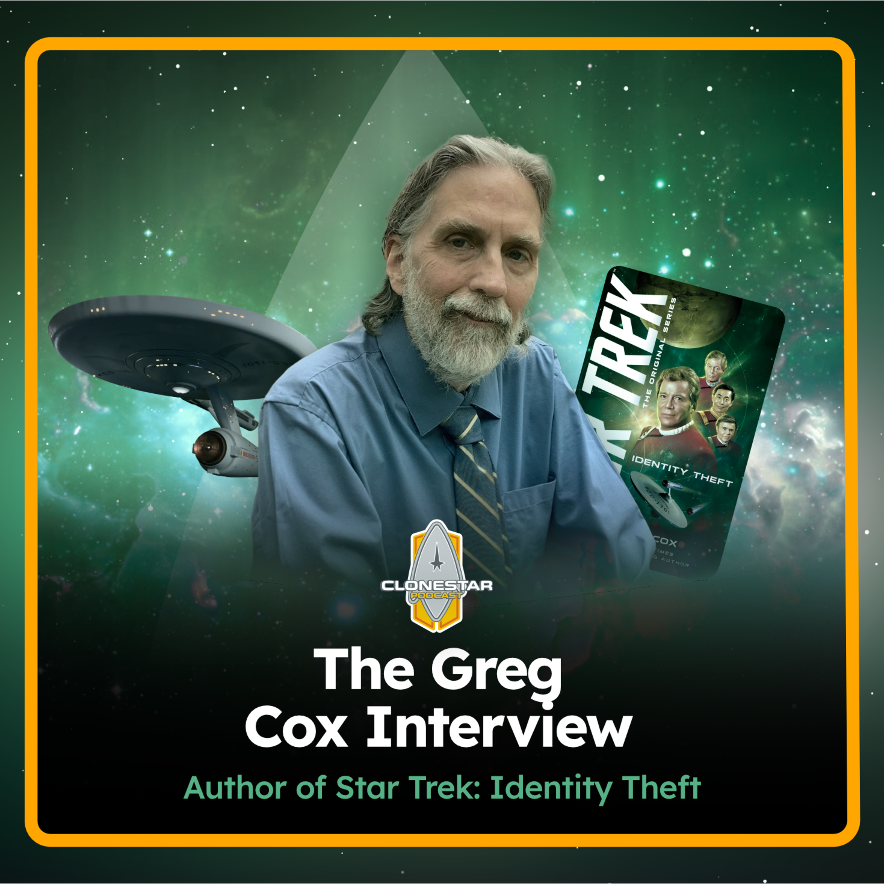 Greg Cox on Identity Theft: Chekov, Kirk, and the Cost of Peace episode artwork
