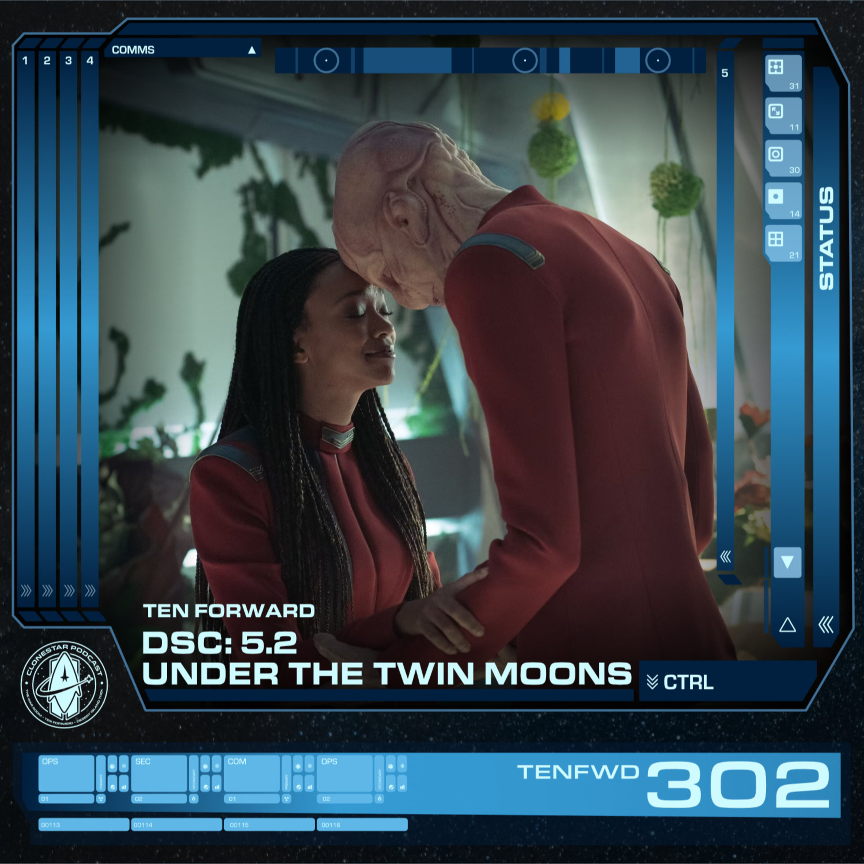 Ten Forward - S3 EP2 - Discovery: 5.2 "Under the Twin Moons" episode artwork