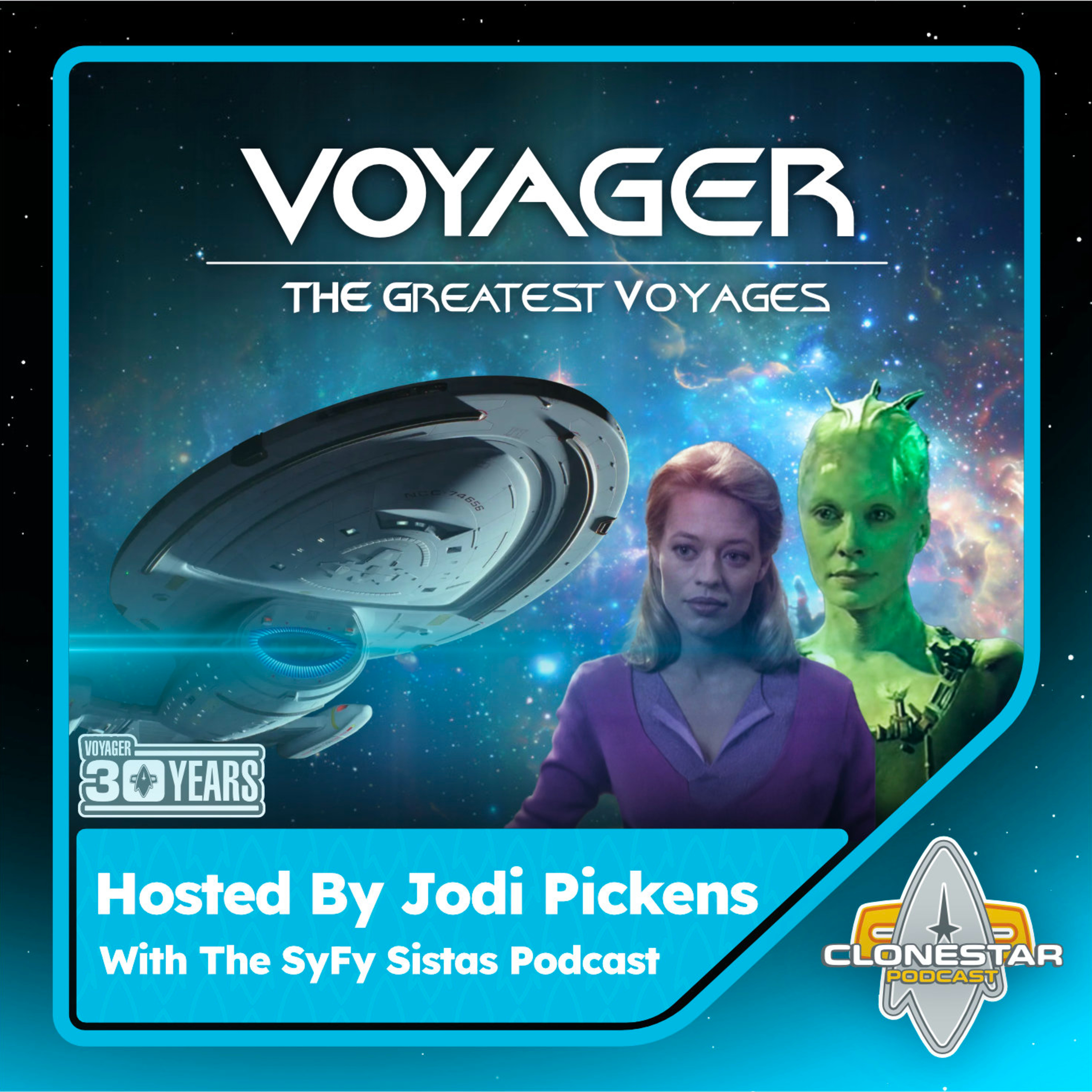 Voyager – The Greatest Voyages Ep. 3: Seven, the Borg & Resistance | With the Syfy Sistas episode artwork