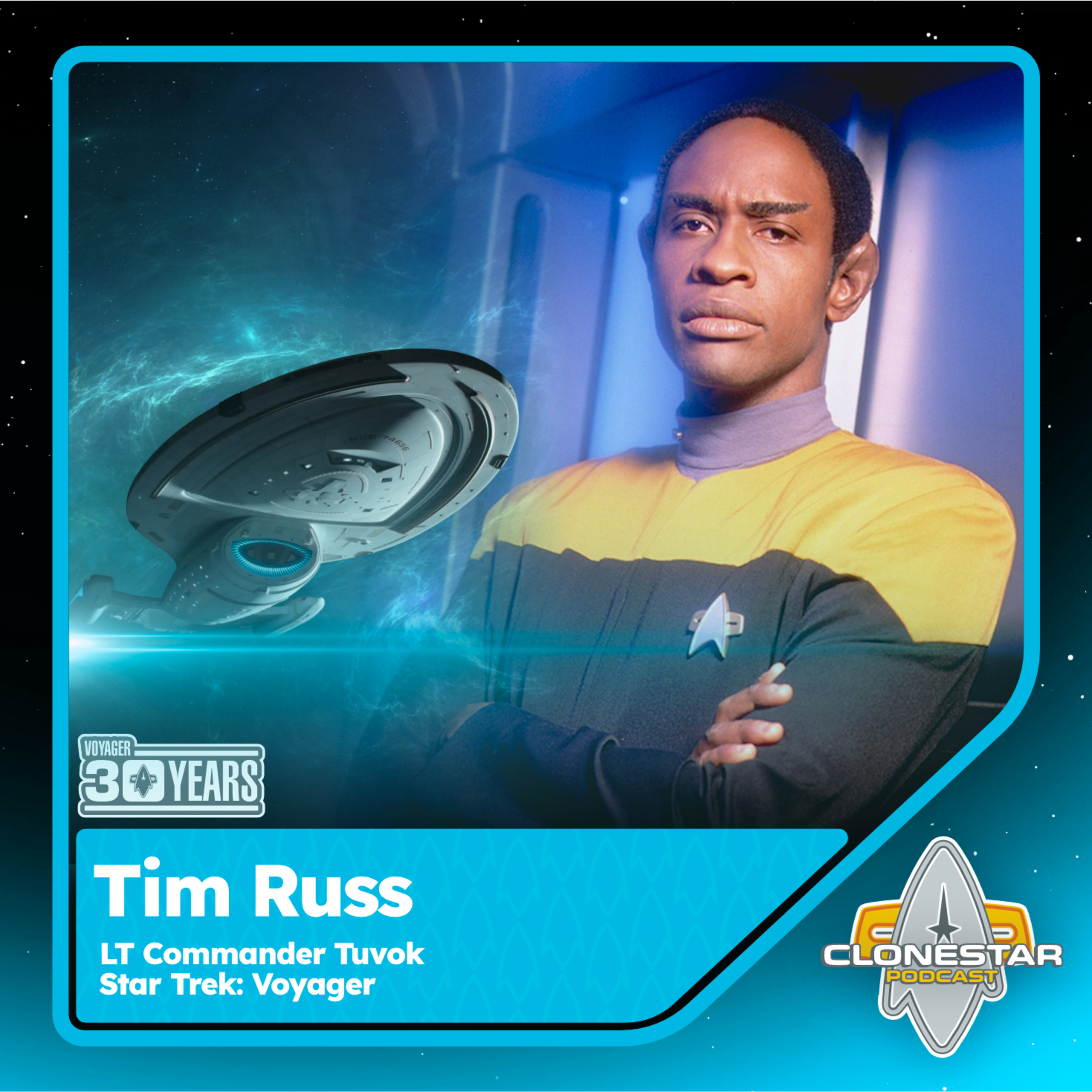 Tim Russ on Tuvok & the Legacy of Star Trek: Voyager episode artwork