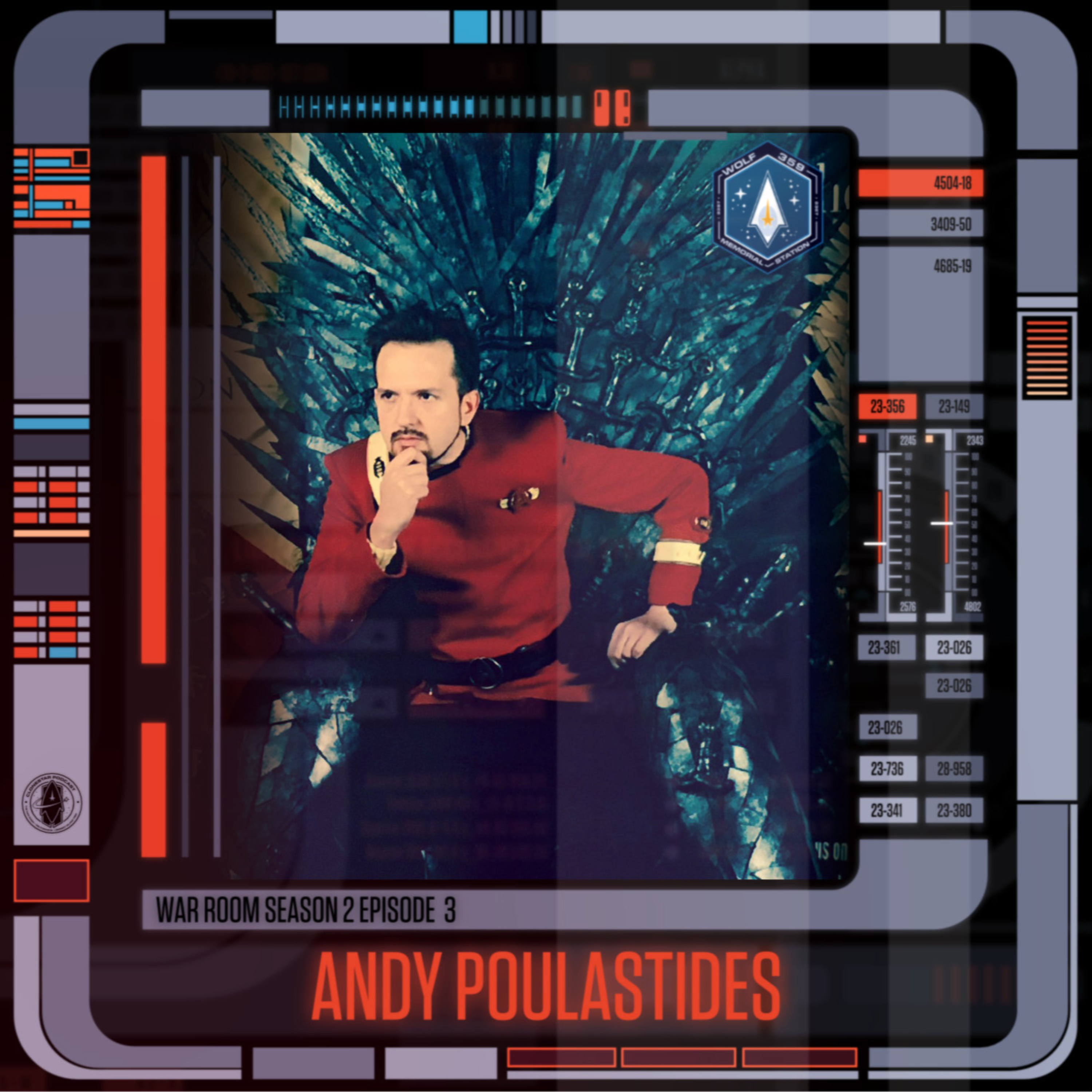 The War Room Season 2 Episode 3 - Andy Poulastides Wolf 359 Project episode artwork