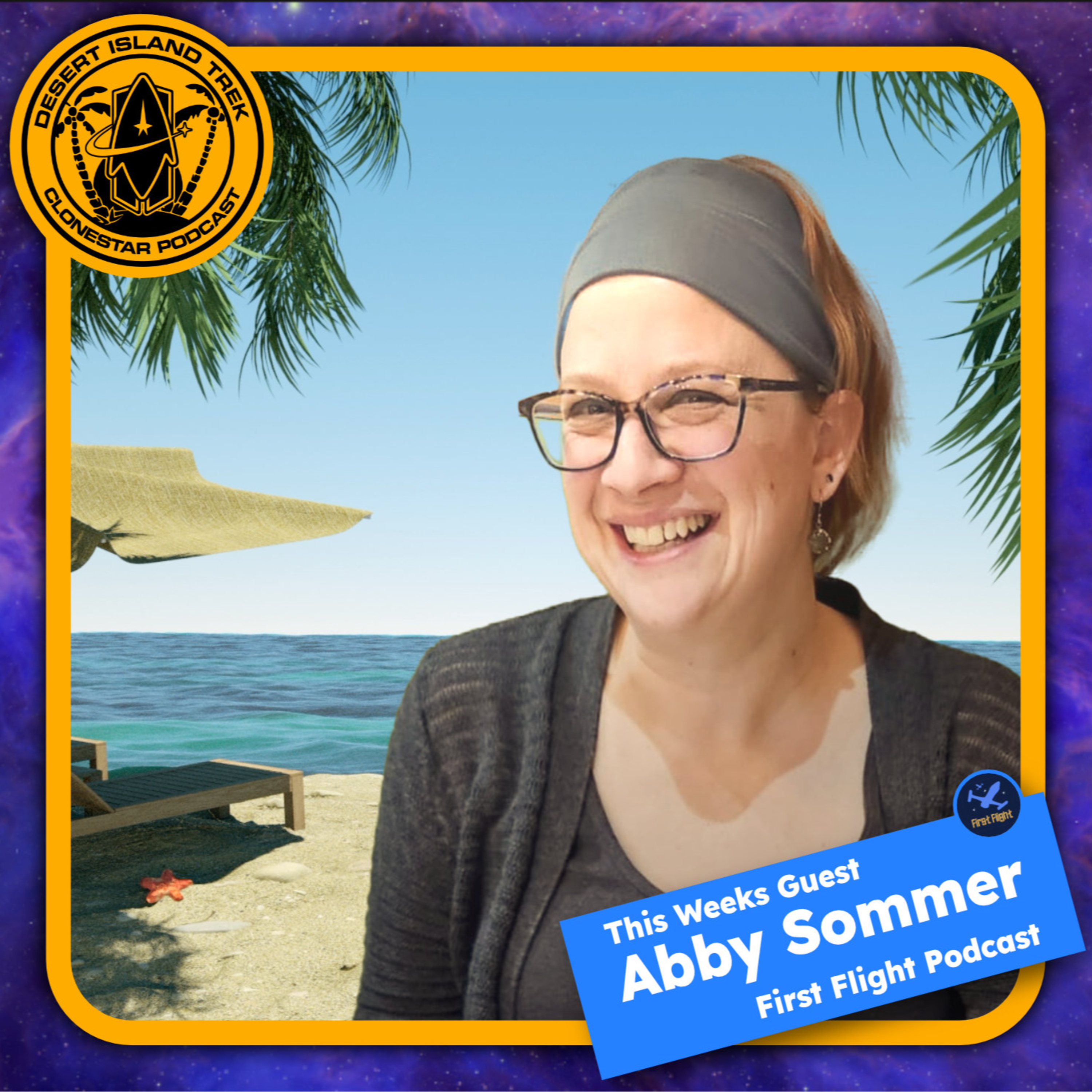 Desert Island Trek Episode 1 - Abby Sommer episode artwork