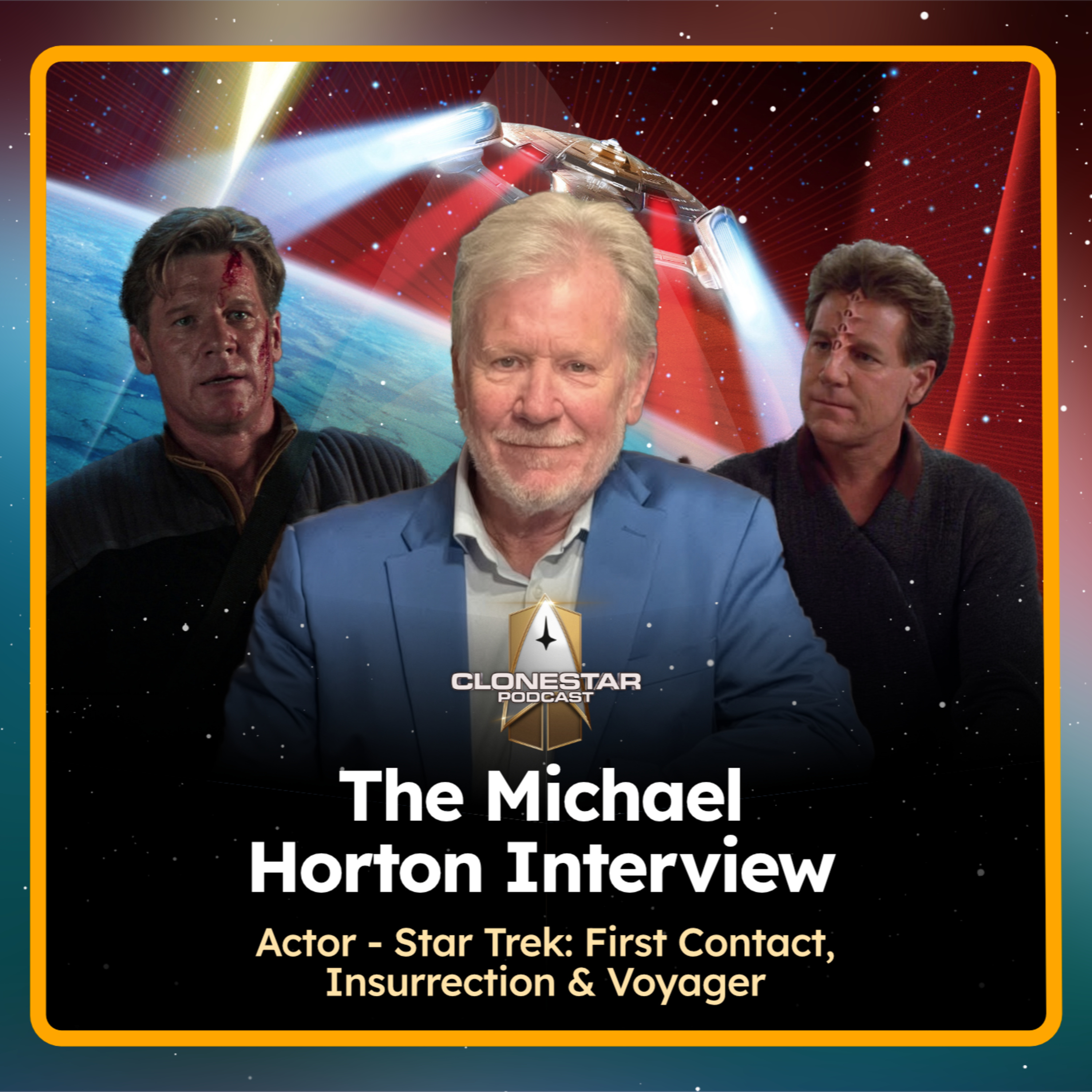 Michael Horton: From Star Trek to Murder, She Wrote | Clonestar Podcast episode artwork