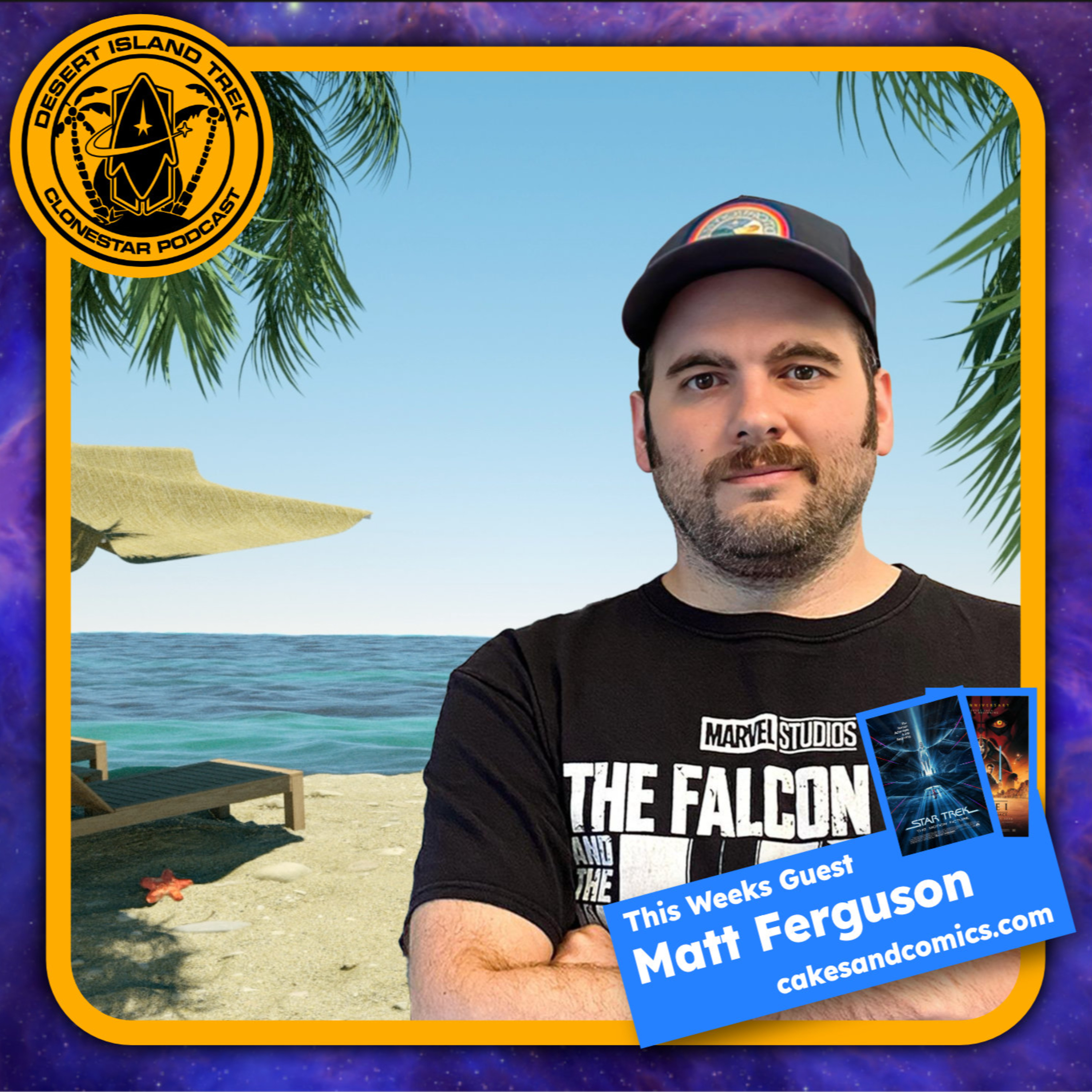 Desert Island Trek Episode 3 - Matt Ferguson episode artwork