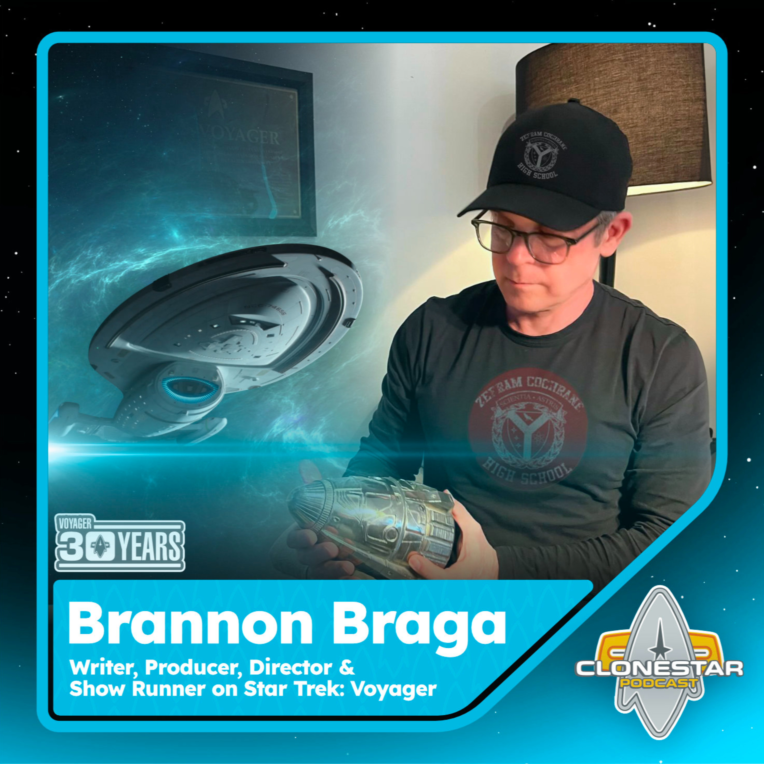 Brannon Braga on Star Trek Voyager’s 30th Anniversary & Its Lasting Legacy | Clonestar Podcast episode artwork