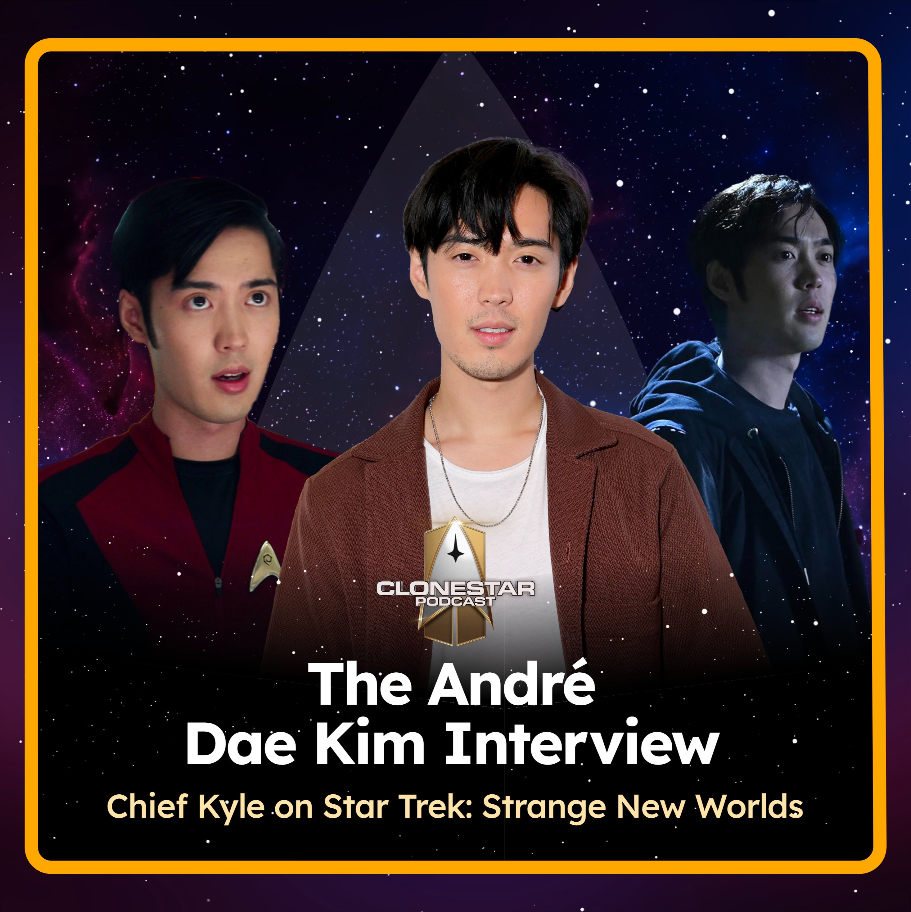 André Dae Kim on Chief Kyle, Strange New Worlds, Vampire Academy & Degrassi  episode artwork