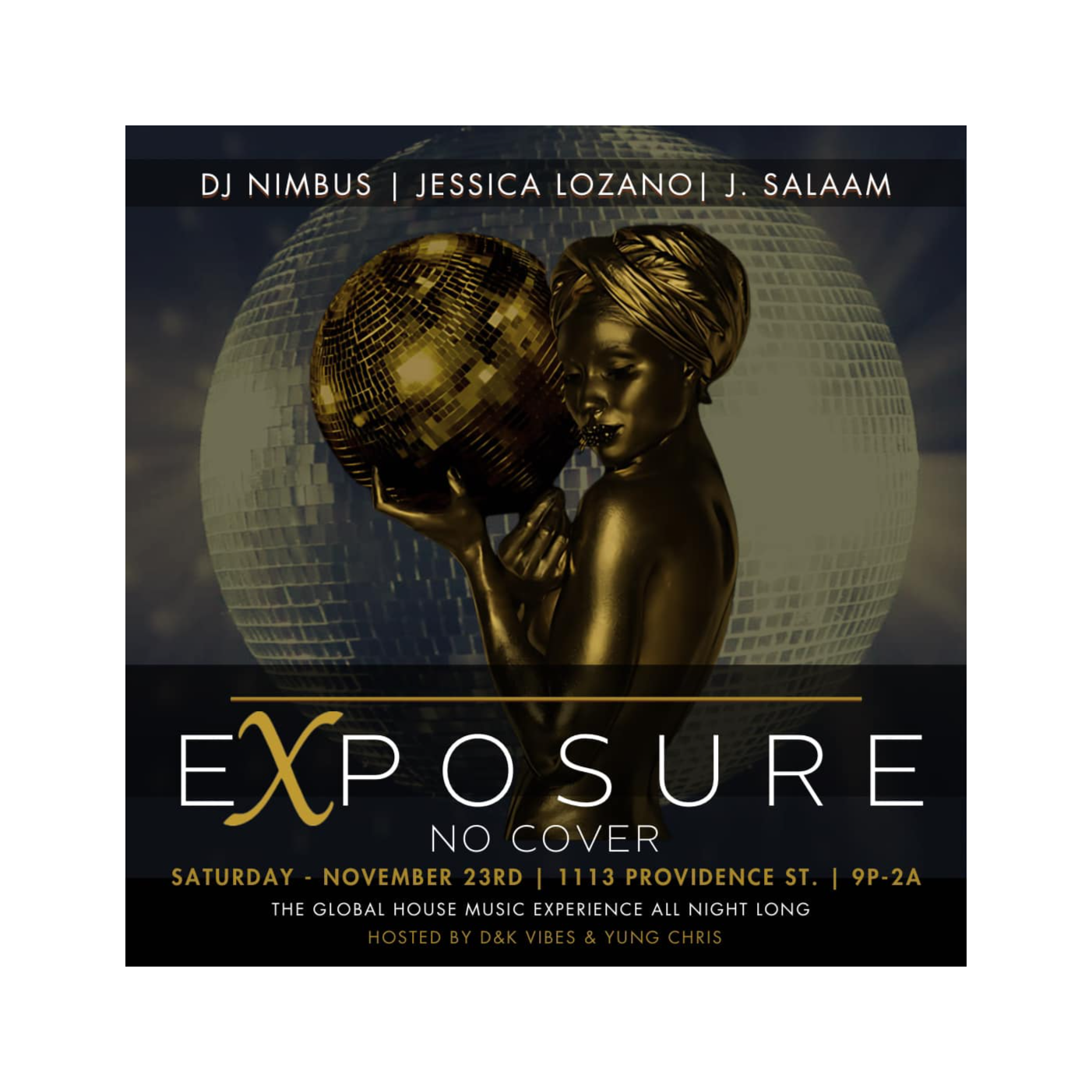 EXPOSURE 11-23-2024 with dj NIMBUS, J. Salaam & Jessica Lozano episode artwork