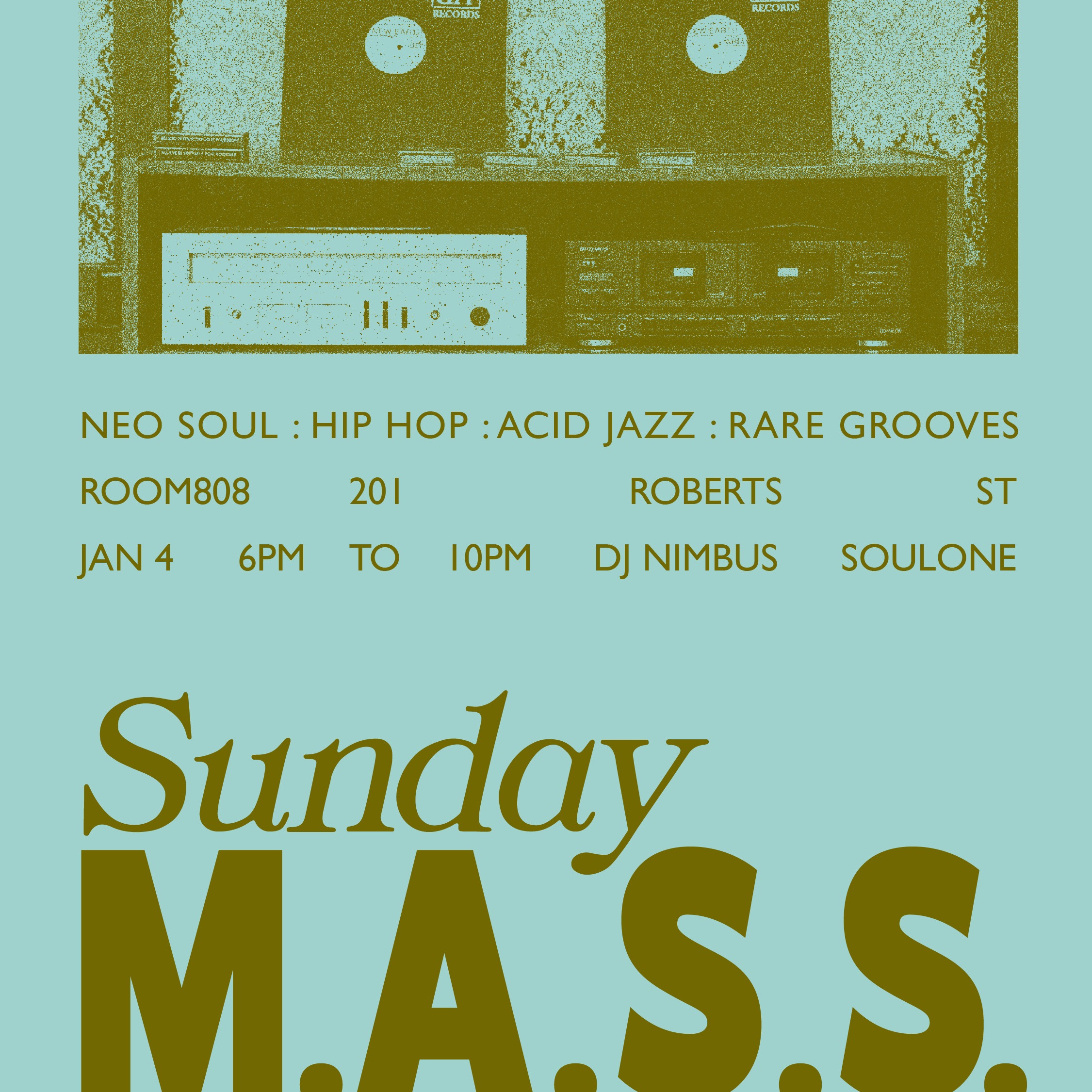 dj NIMBUS & SoulOne - Sunday M.A.S.S. at Room808 1-4-26 episode artwork