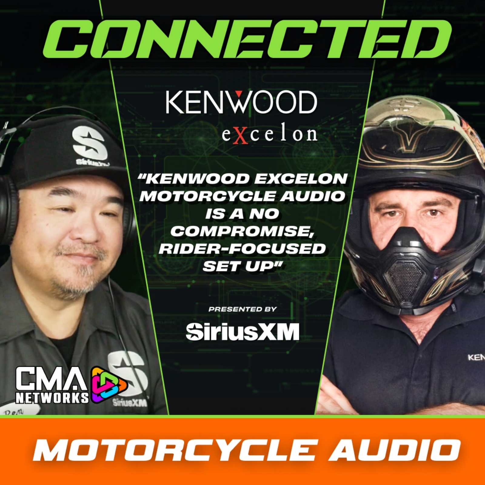 KENWOOD EXCELON | MOTORCYCLE AUDIO | CMA CONNECTED episode artwork