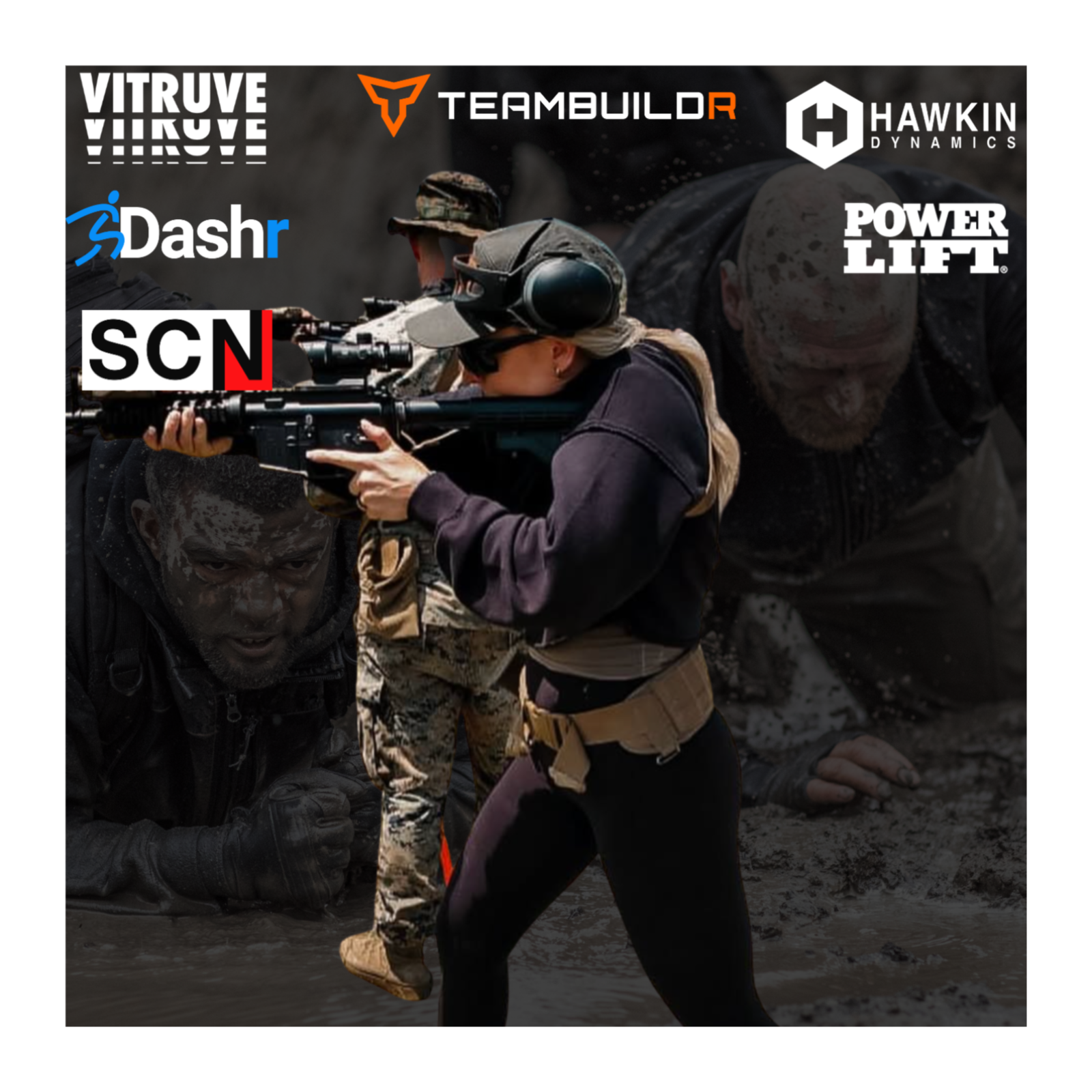 You have to walk on the floor with confidence