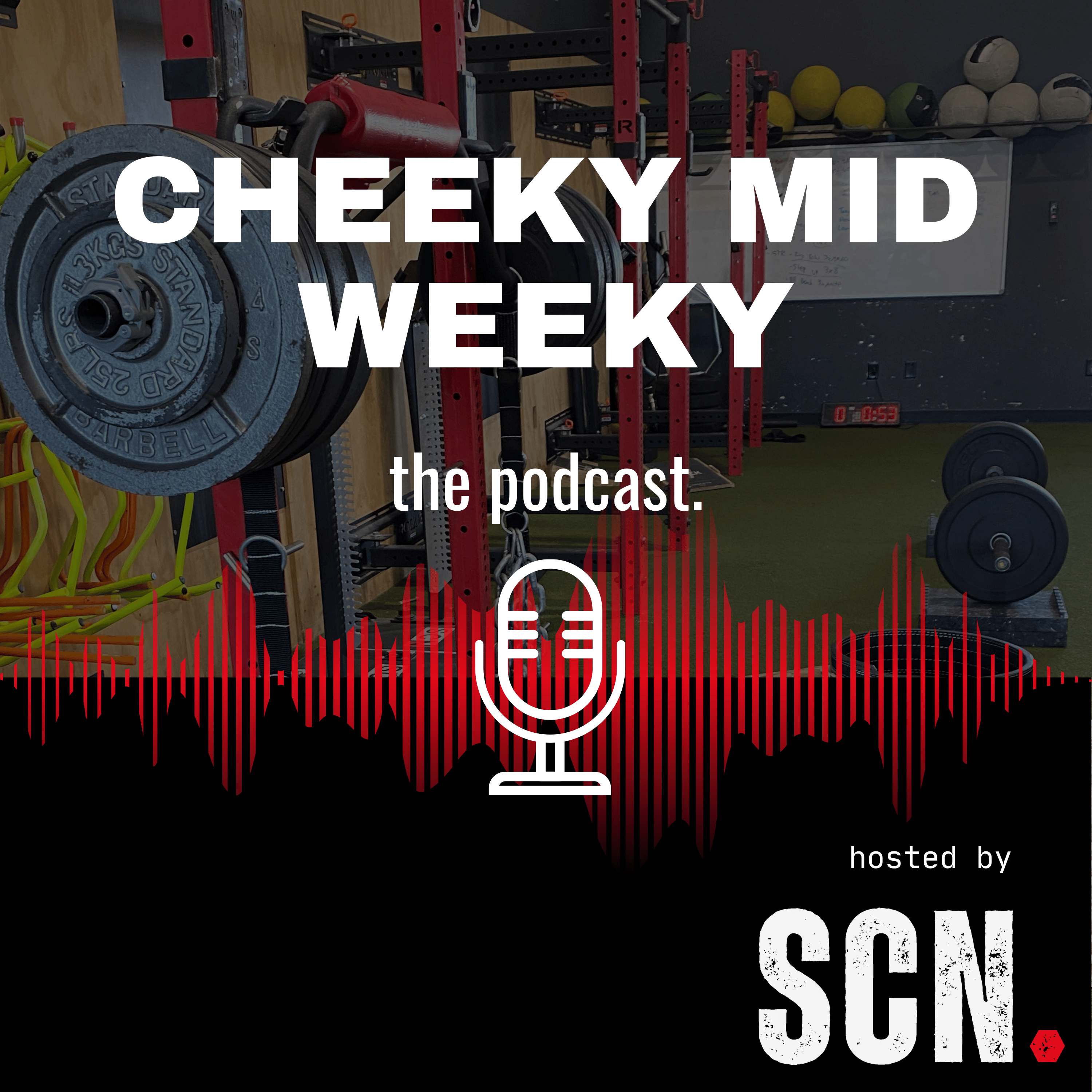 Cheeky Mid Weeky podcast cover art