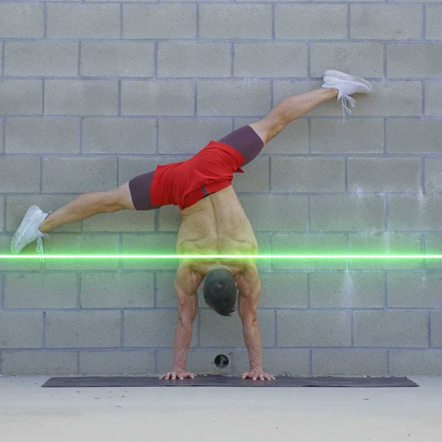 Deep Side Bends & One Arm Handstands