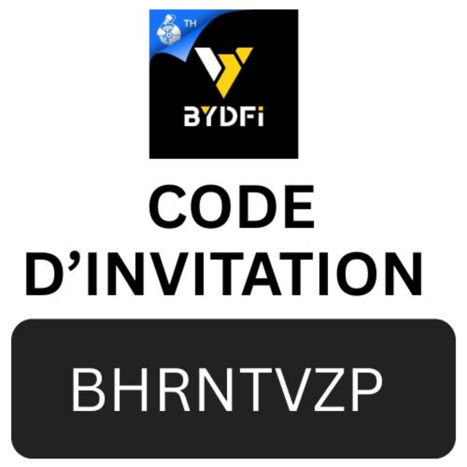 Code d’invitation BYDFi « BHRNtVZP » Obtenez 20 % de réduction sur les frais de trading et un bonus