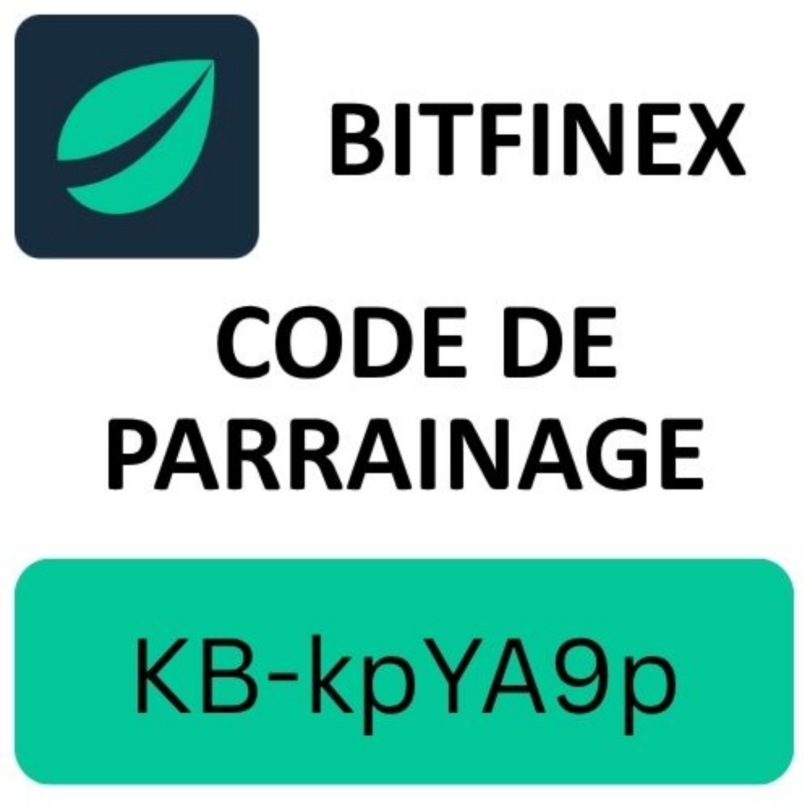 Code de parrainage Bitfinex Exchange (KB-kpYA9p) Obtenez 10 % de remise sur les frais de trading