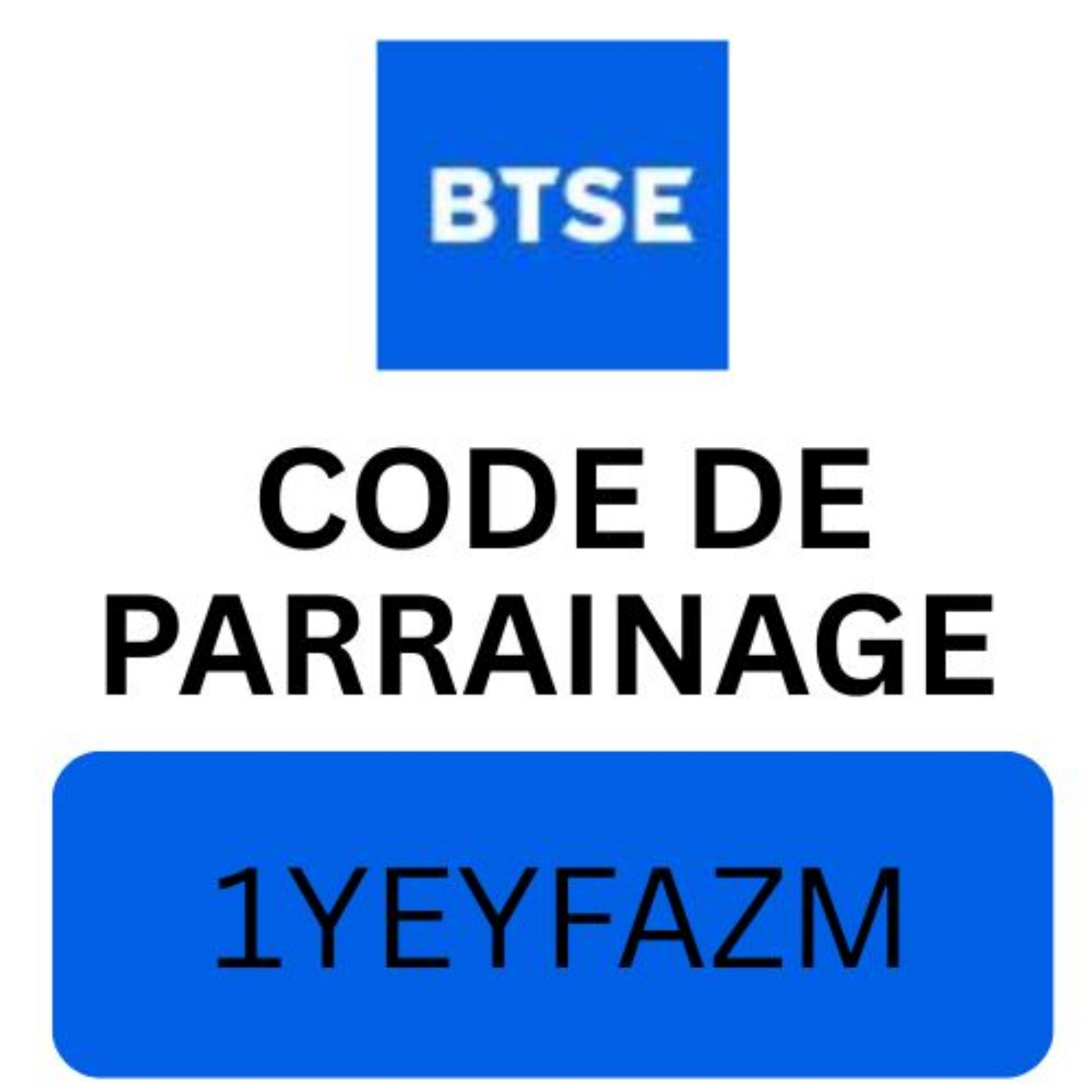 Code de parrainage BTSE « 1yeYFAzm » Obtenez 20 % de réduction sur les frais de trading et un bonus