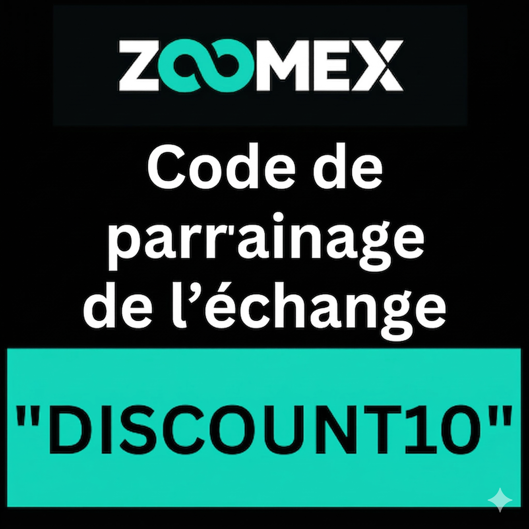 Code de parrainage de l’échange Zoomex "DISCOUNT10" obtenez 20 % de réduction sur les frais de tradi