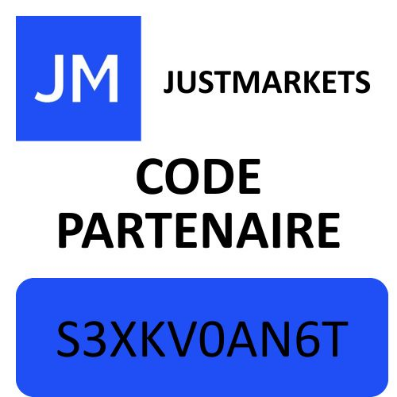 Code partenaire JustMarkets « s3xkv0an6t » Recevez jusqu’à 20 % de bonus de dépôt