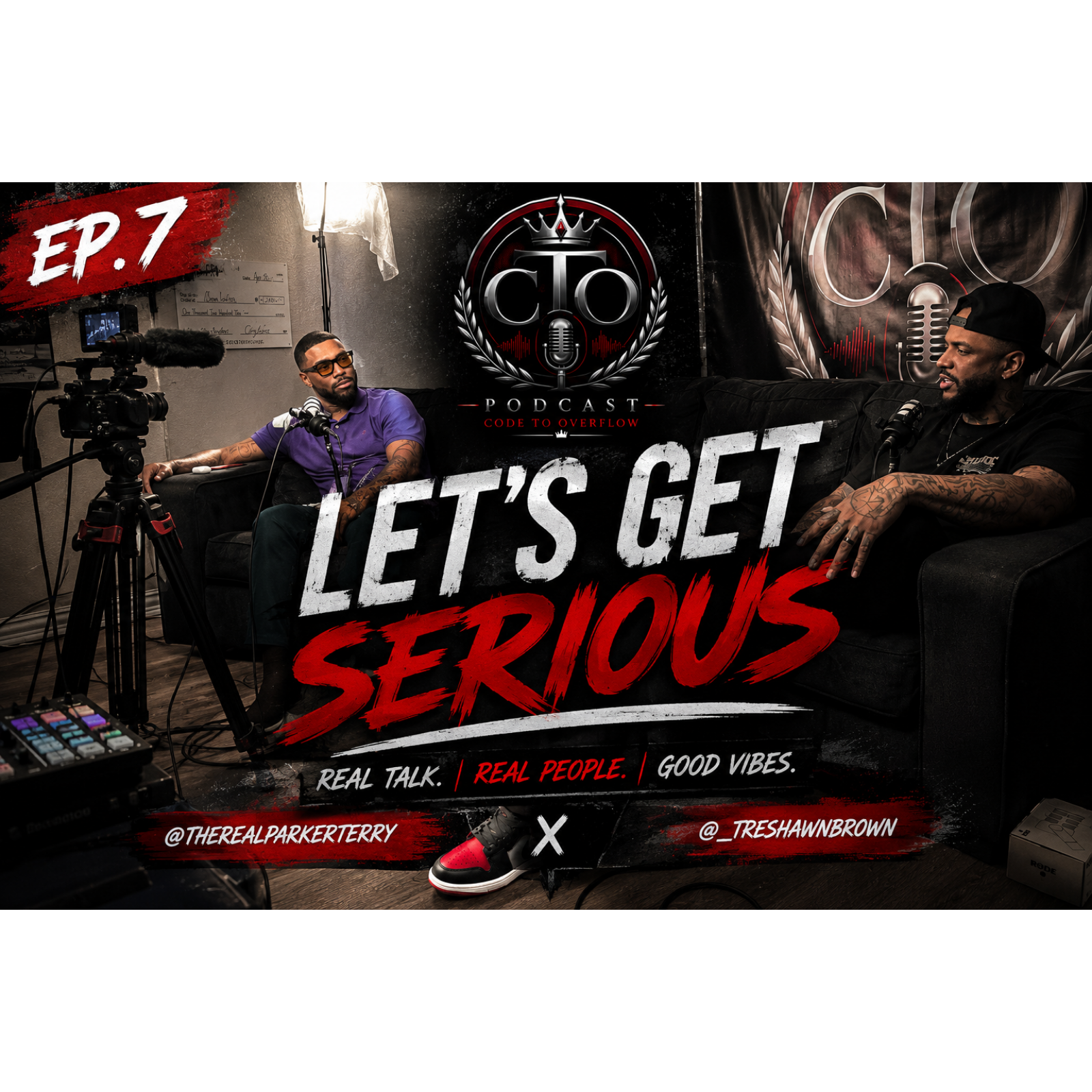 Code To Over Flow Podcast Ep. 7 Lets Get Serious episode artwork