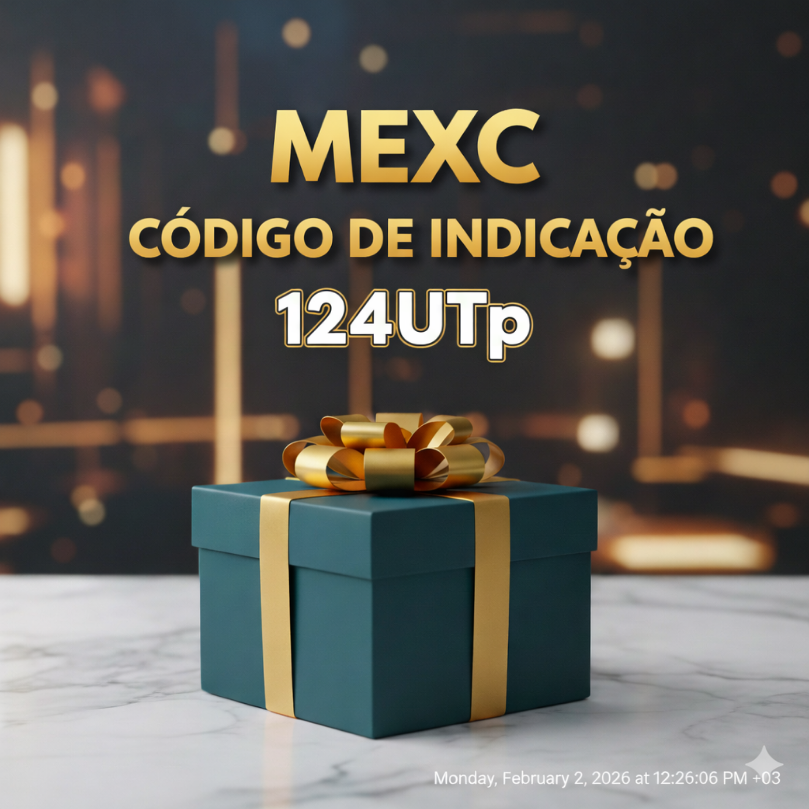 Como usar o código de indicação da MEXC 124UTp em 2026