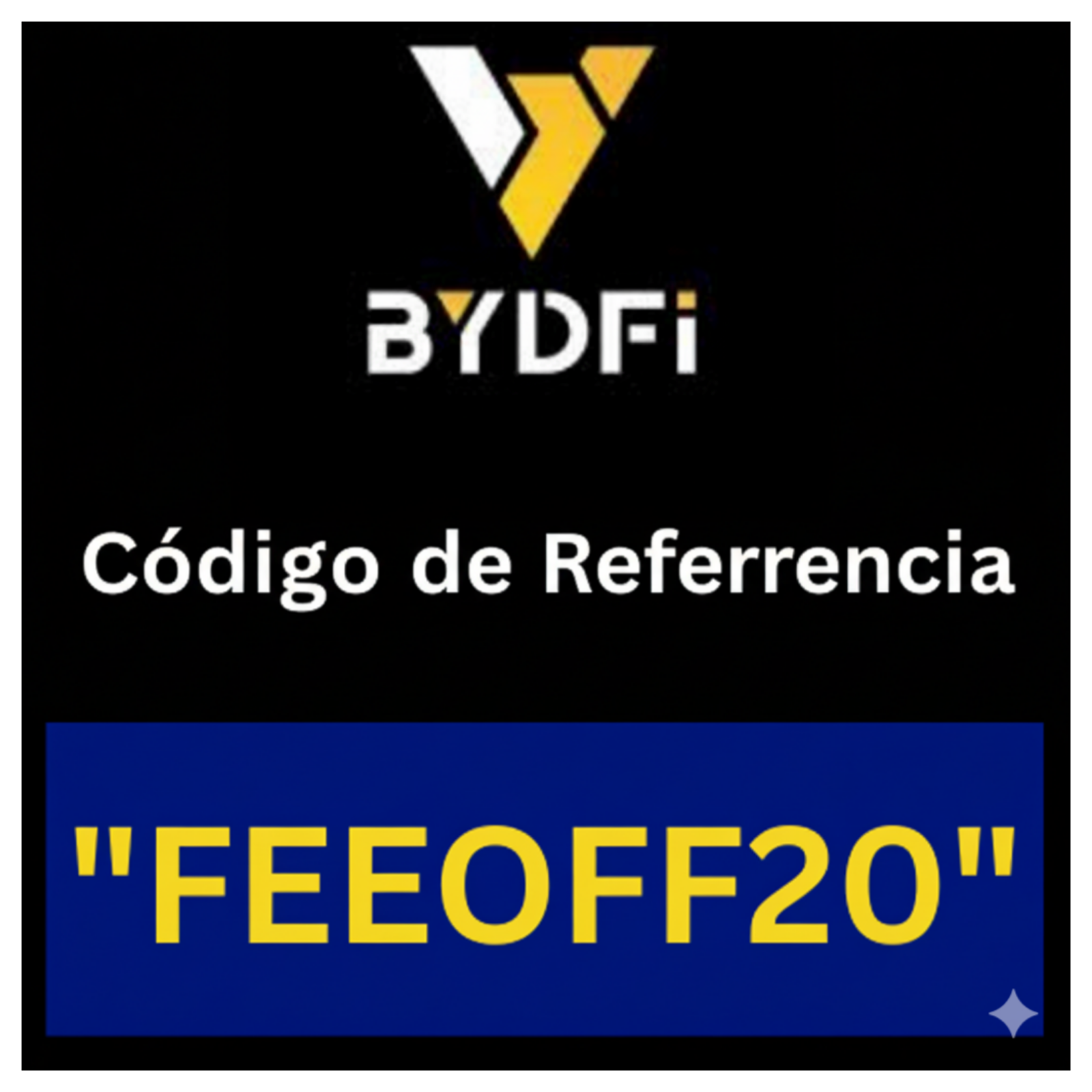 Código de Referencia de BYDFi “FEEOFF20” y Descuento en Tarifas de Trading