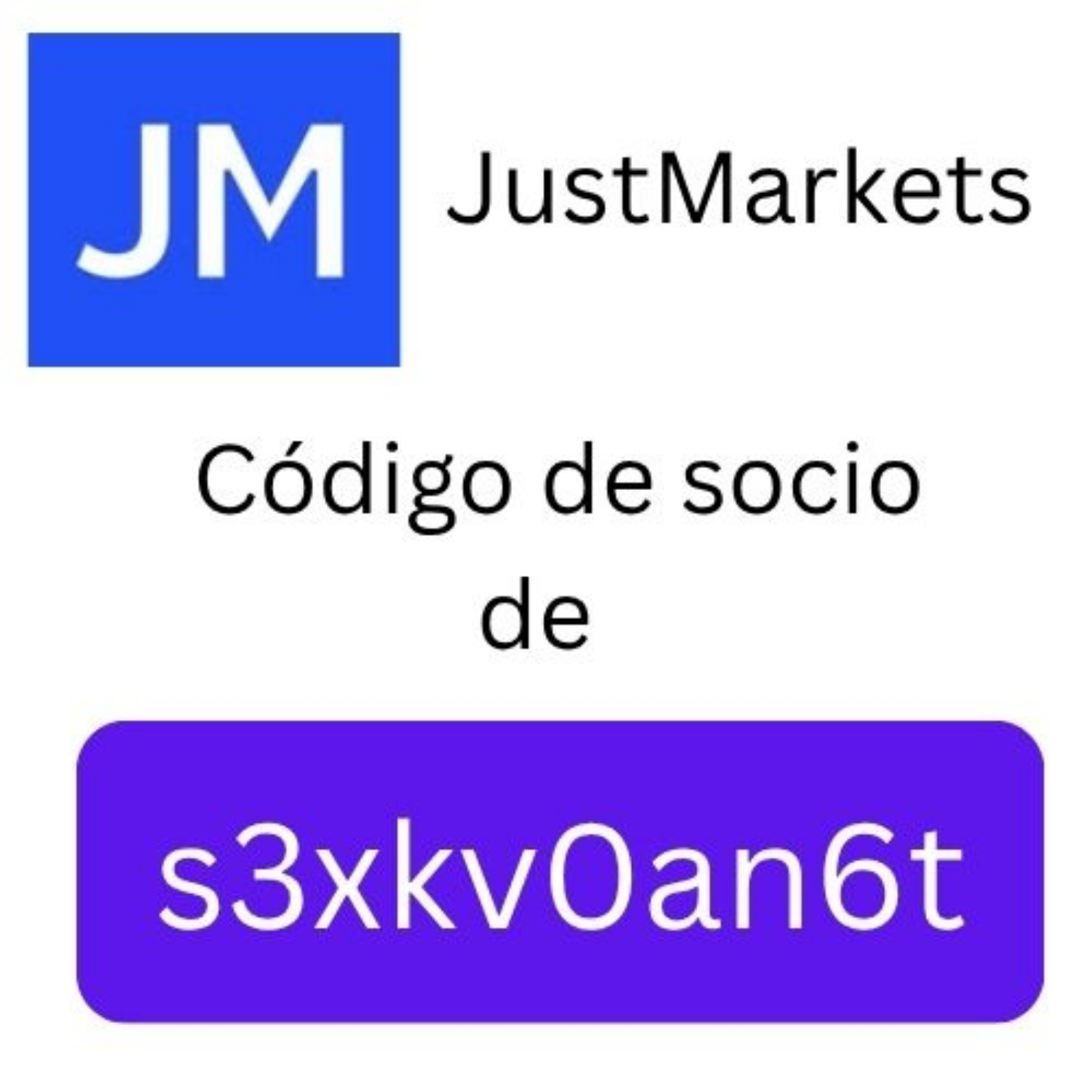 Código de Socio de JustMarkets “s3xkv0an6t”: Recibe Hasta un 20% de Bono por Depósito