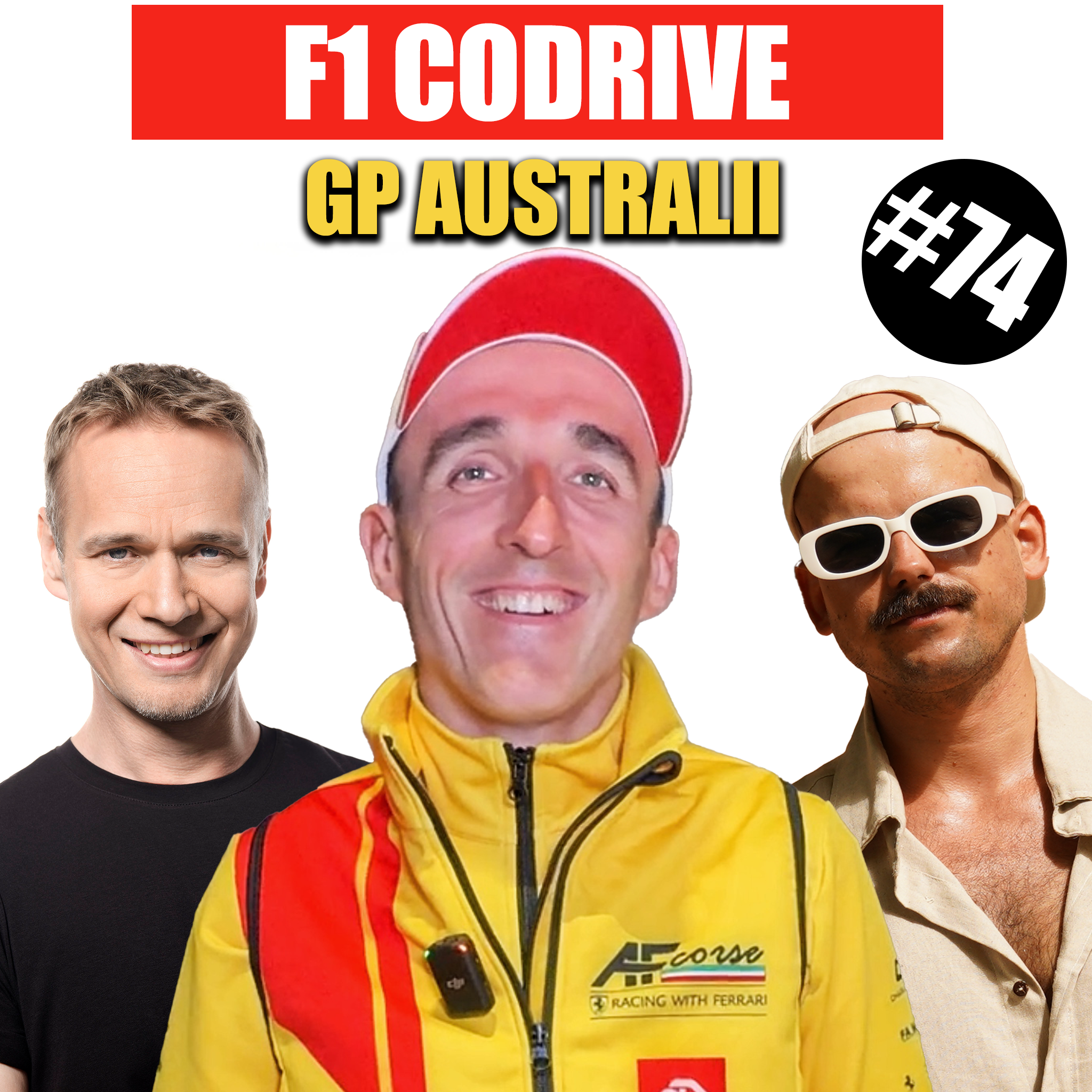 F1 CoDrive | Robert Kubica przed GP Australii stawia na Russella! Kto w stawce najwięcej przeklina i dlaczego nie jest to Robert. Kubica broni GP Monako! Najlepsze wspomnienia z Melbourne episode artwork