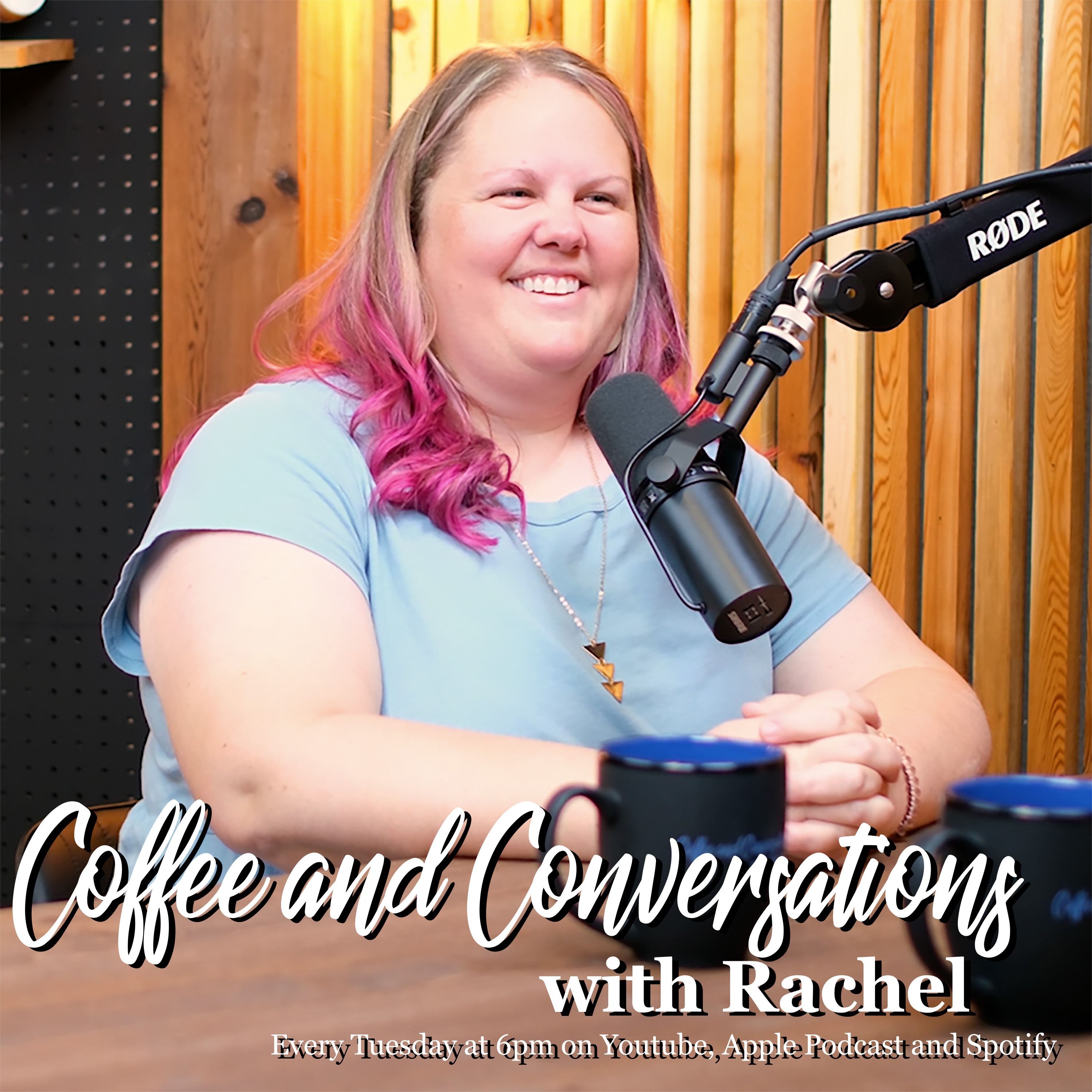 Coffee and Conversations with Rachel and Special Guest Kay Lynn Leake Part 1 episode artwork