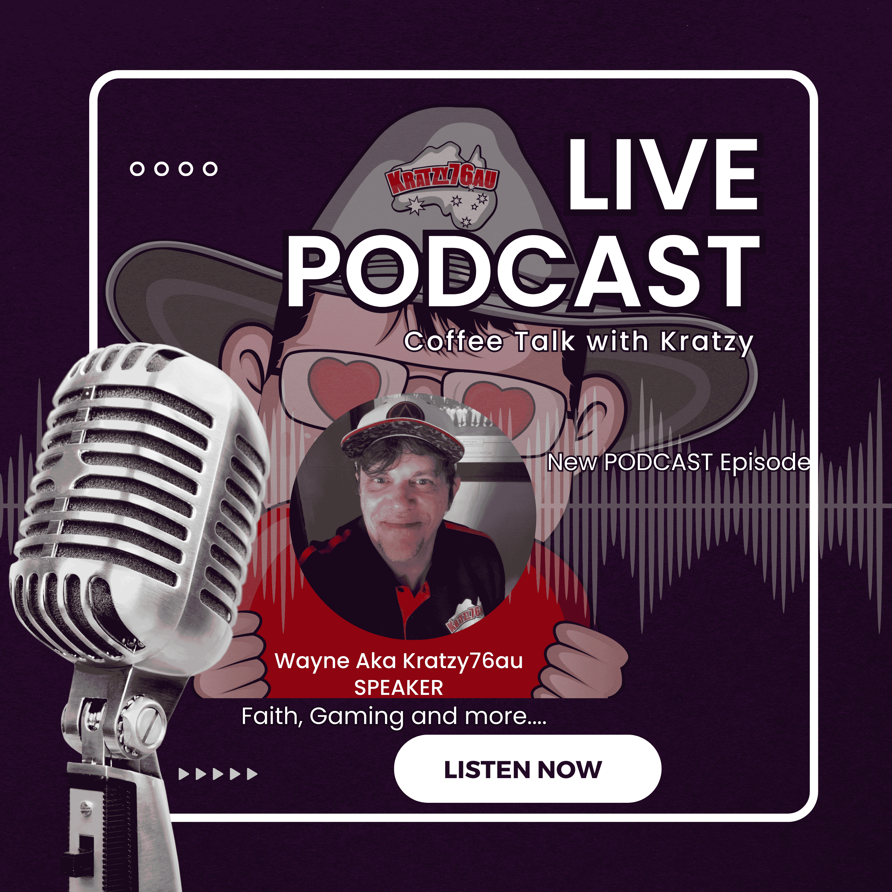 Coffee Talk with Kratzy podcast artwork