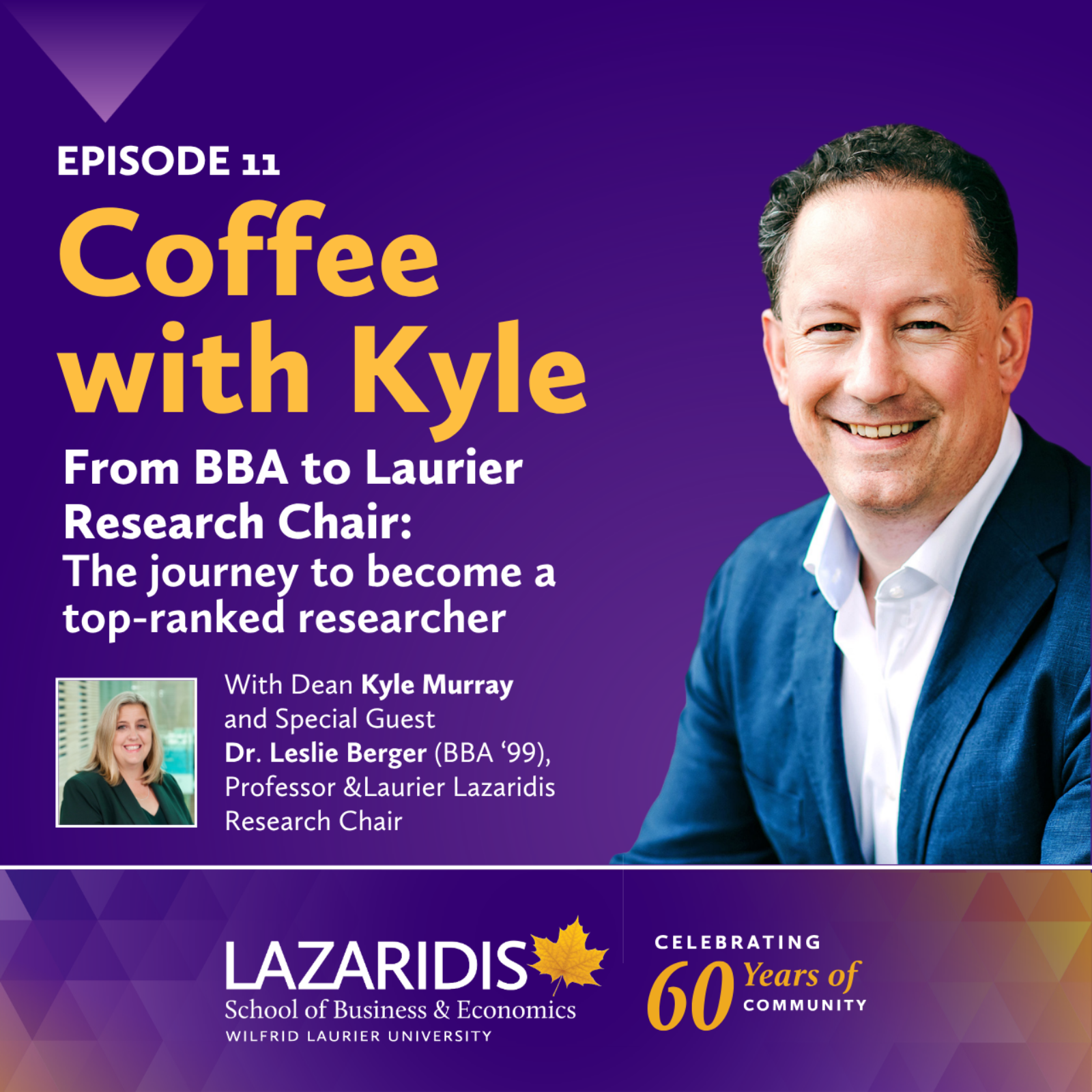 From BBA to Laurier Research Chair: Journey to a top-ranked researcher